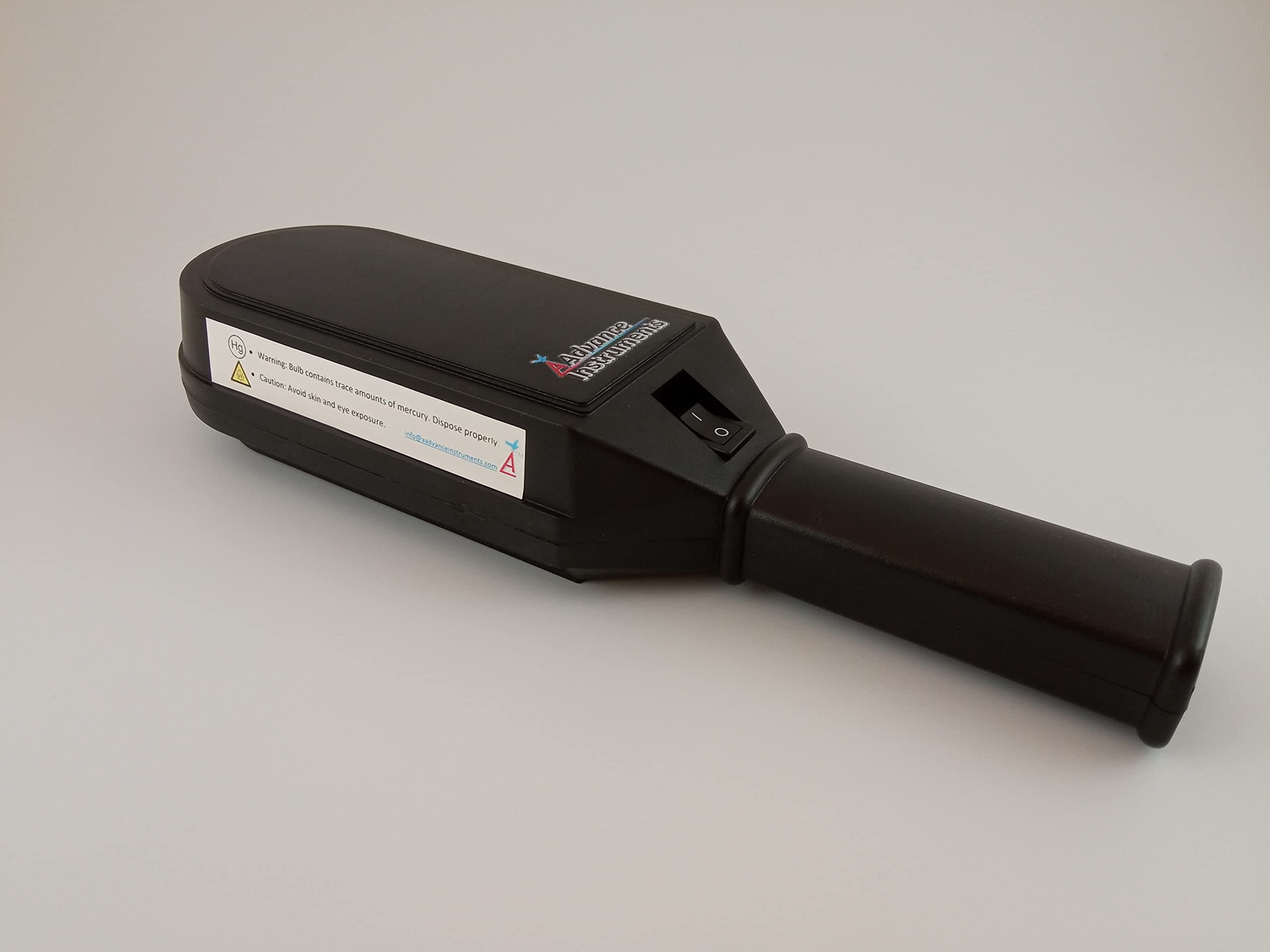 AAdvance Instruments UV Mineral Lamp 8W 254nm UVC Shortwave Battery Powered/DC in with Visible Light Filter (AI-4UV21M 8W UV Lamp)