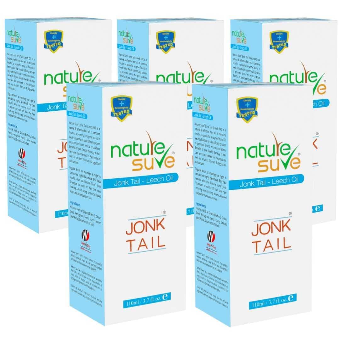 Nature Sure JONK TAIL (Leech Oil) - Purity & Quality Assured 500 ML