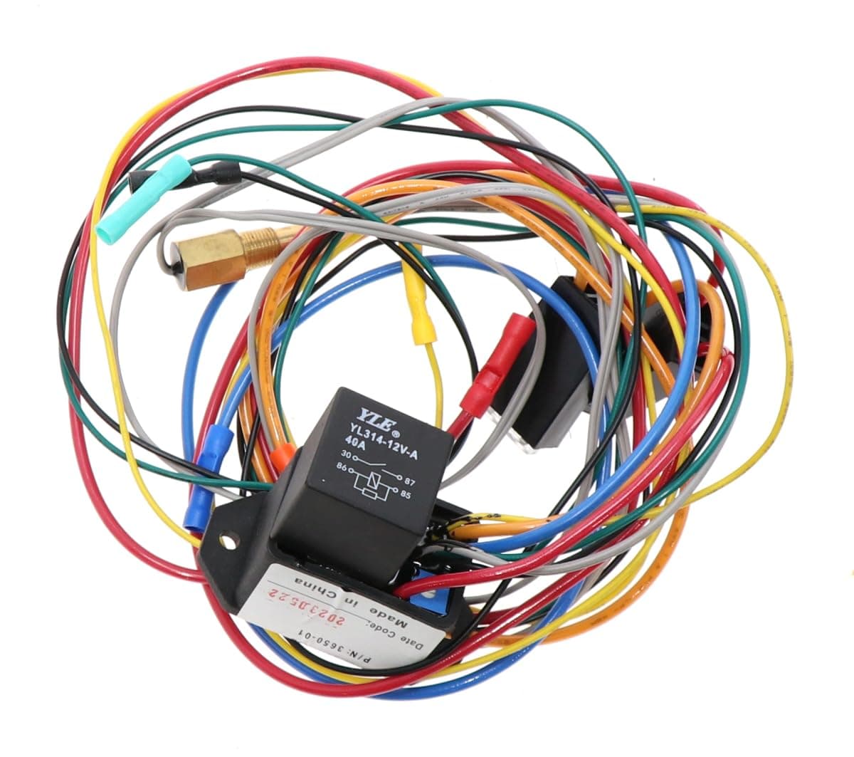 Hayden Automotive 3651 Universal Add-On Adjustable Thermostatic Fan Control Kit, Custom Fitting & Wiring Required