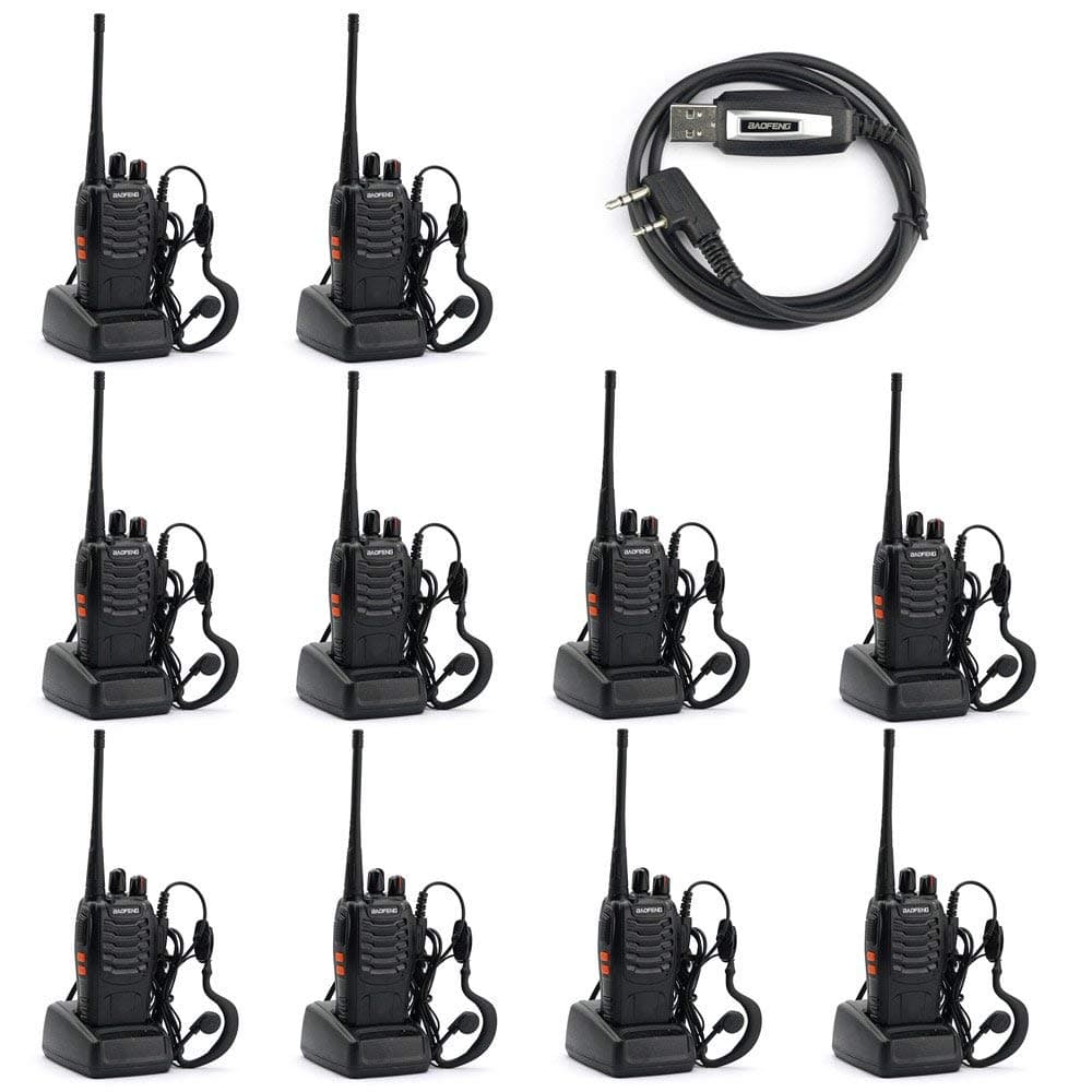 BAOFENG BF-888S Rechargeable Handheld Two Way Radio (Pack of 20) (20) (10)