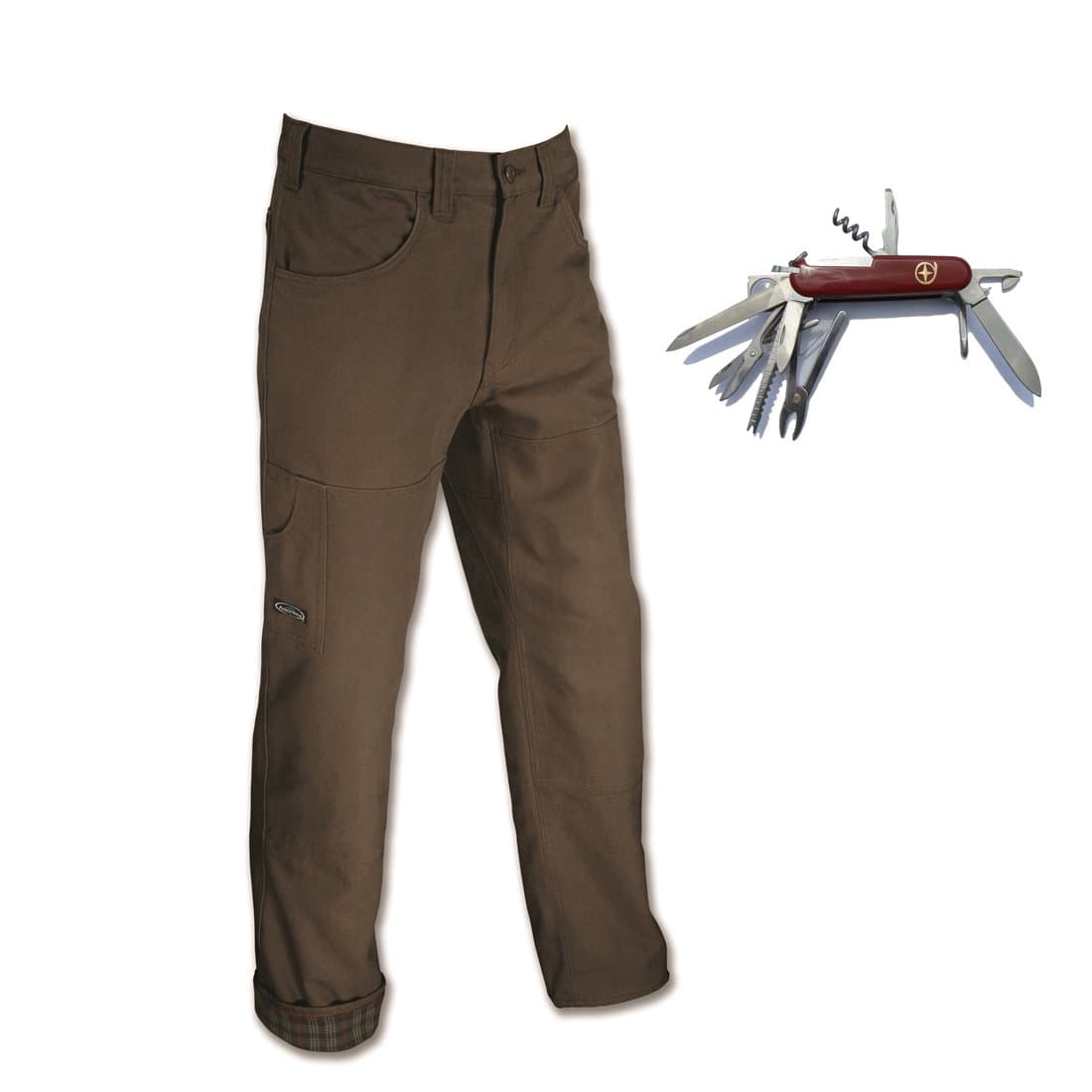 Arborwear Flannel Lined Original Tree Climber Pant - With Free Pocket Knife (34X32)