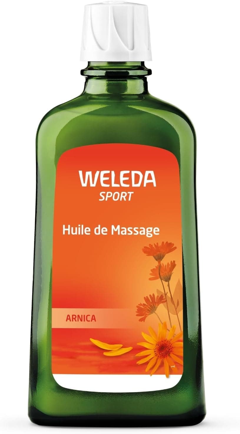 Bio Arnika Massage-Öl 200 ml - pflegendes Naturkosmetik Körper Öl gegen Verspannungen und Verkrampfungen der Muskeln. Ideal für vor und nach dem Sport