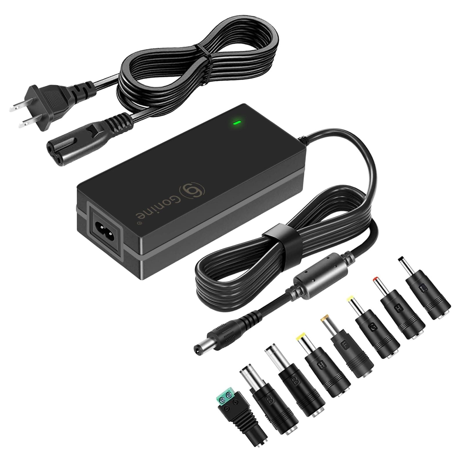 Gonine 24V 2.5A AC DC Power Supply Adapter, 24Volts 2.5Amps 100-240V 50-60Hz ...