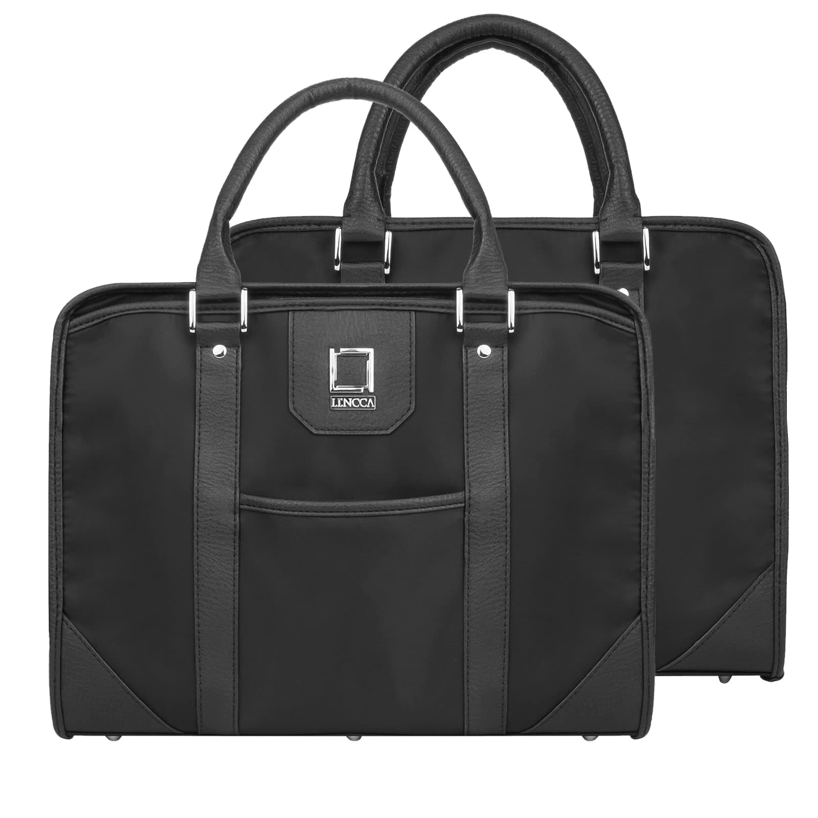 eBigValue Soft PU Leather 15.6 inch Messenger Shoulder Bag for Chromebook,Vivobook, Macbook, Zenbook, Ideapad