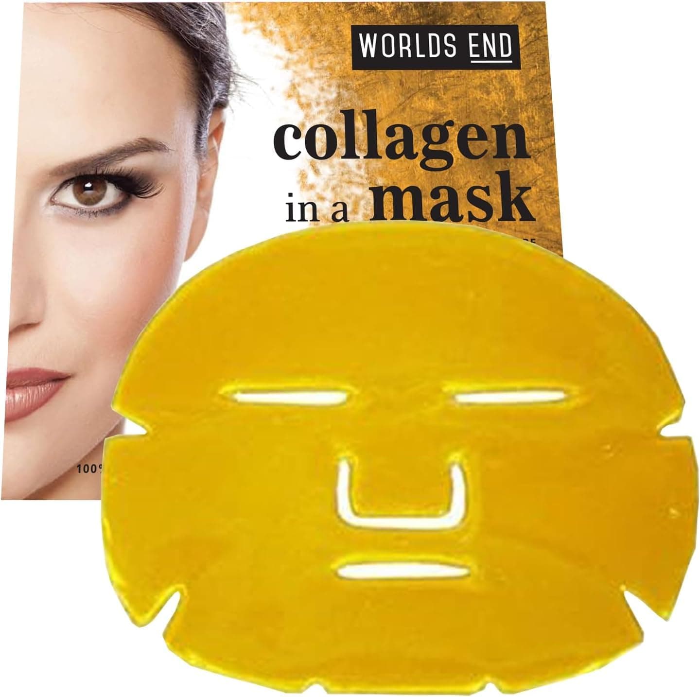 5 x Premium Gold Bio Collagen Crystal Face Mask, Anti ageing Skin Care