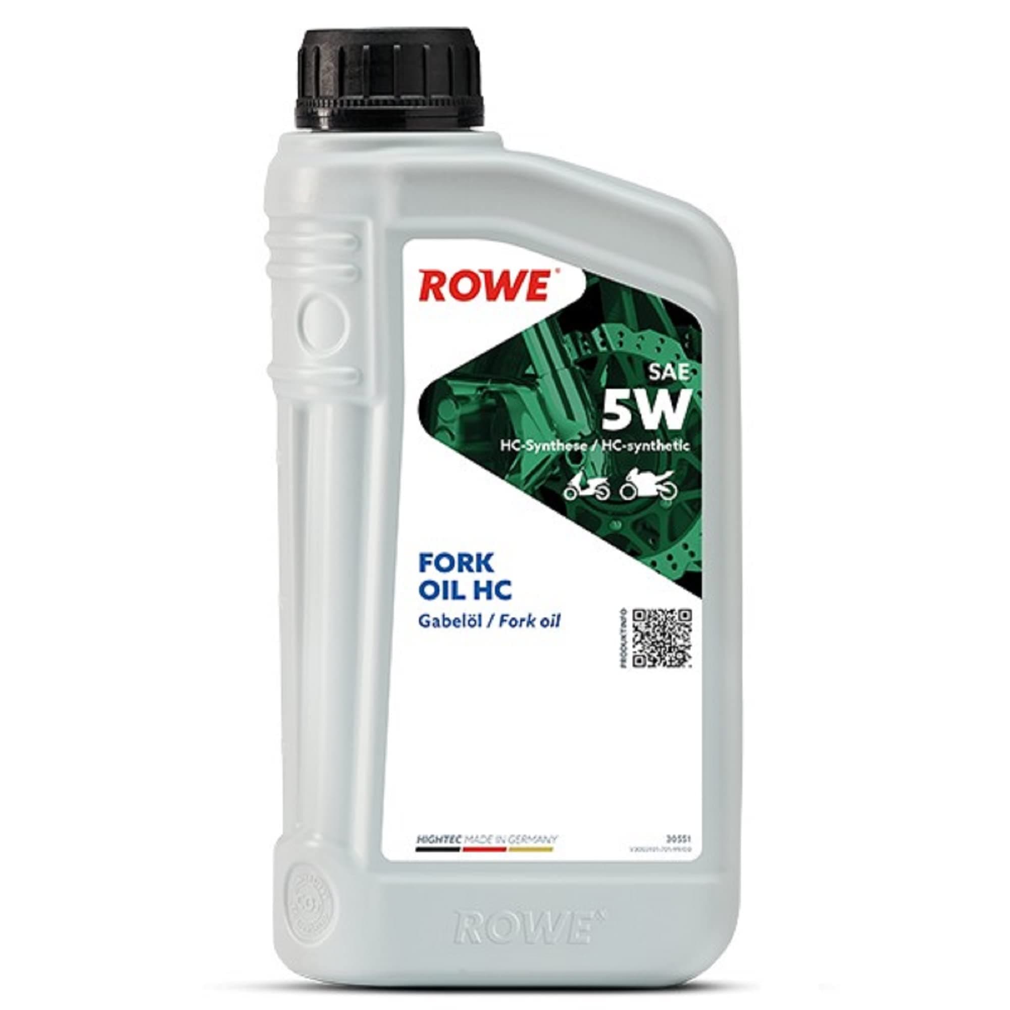ROWE Hightec Fork Oil SAE 5 W 20 HC Motorcycle Fork Oil 1 Litre