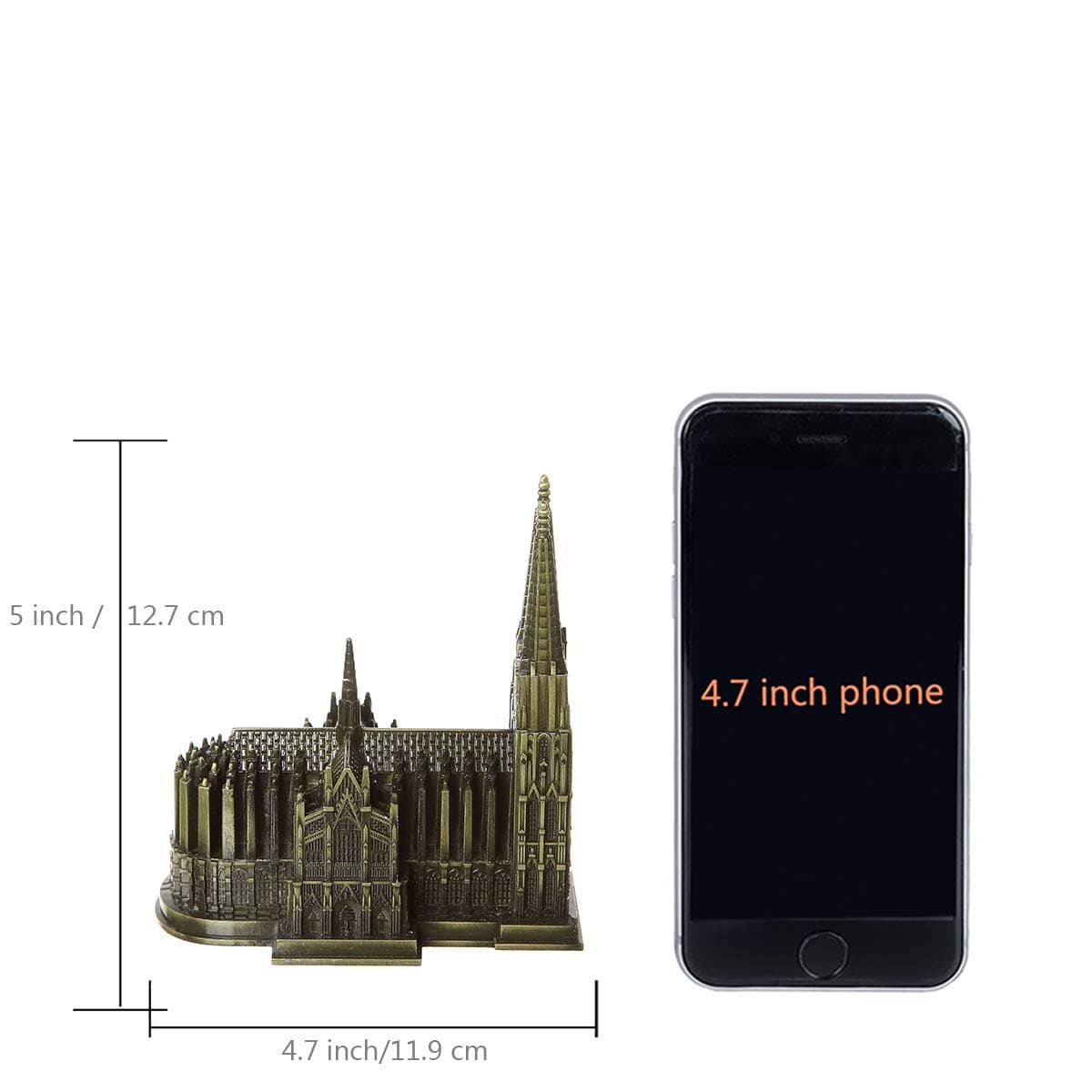 ZOVIE Hohe Domkirche St. Peter und Maria Kölner Dom Cologne Cathedral Building Model for Home Decoration