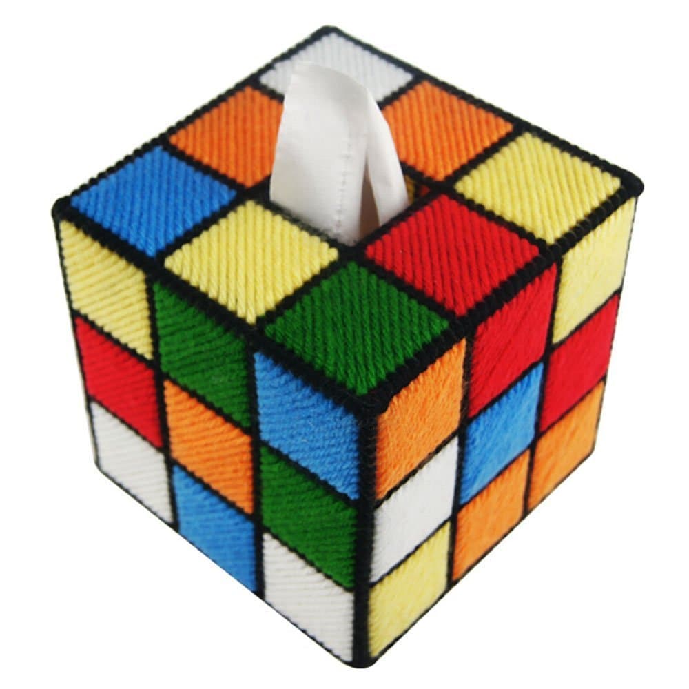 Miimo Rubik's Cube Tissue Box Tissue Holders Tissue Cover