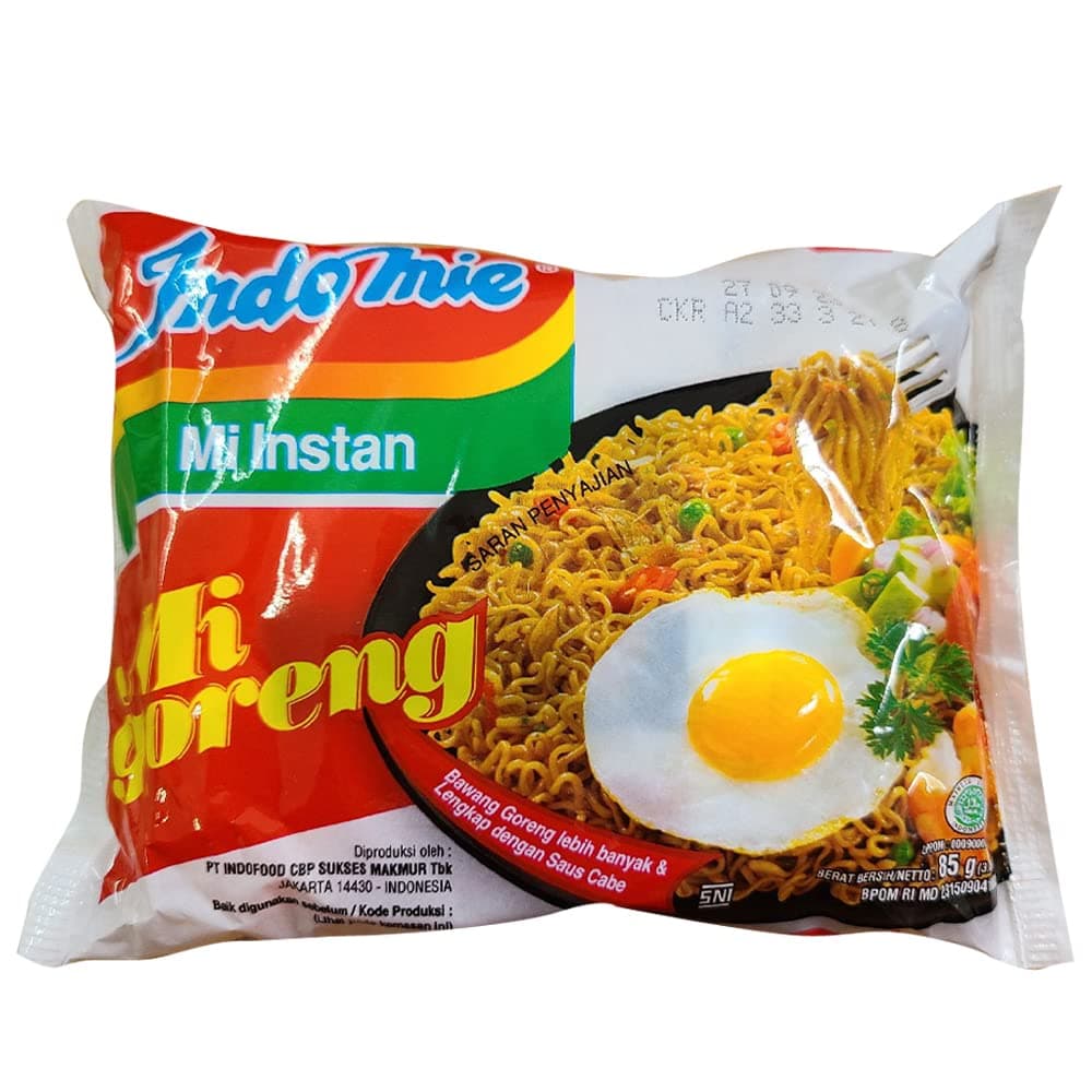 Indomie Mi Goreng Instant Noodles Original Halal (Pack of 40) [Product of Indonesia]
