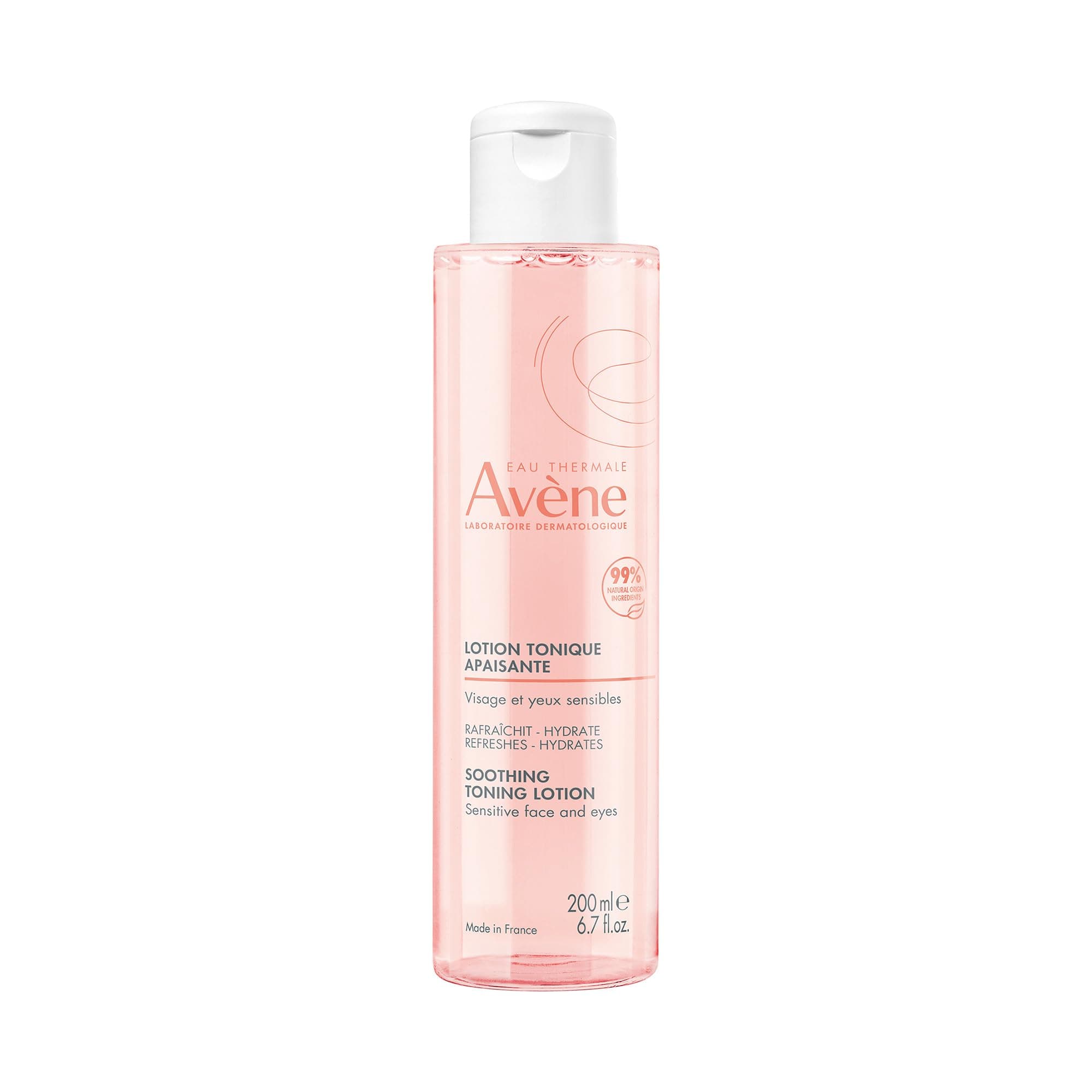 Eau Thermale Avène Gentle Toning Lotion, For Sensitive Skin, Cleanses and Soothes, 1 200 ml Bottle