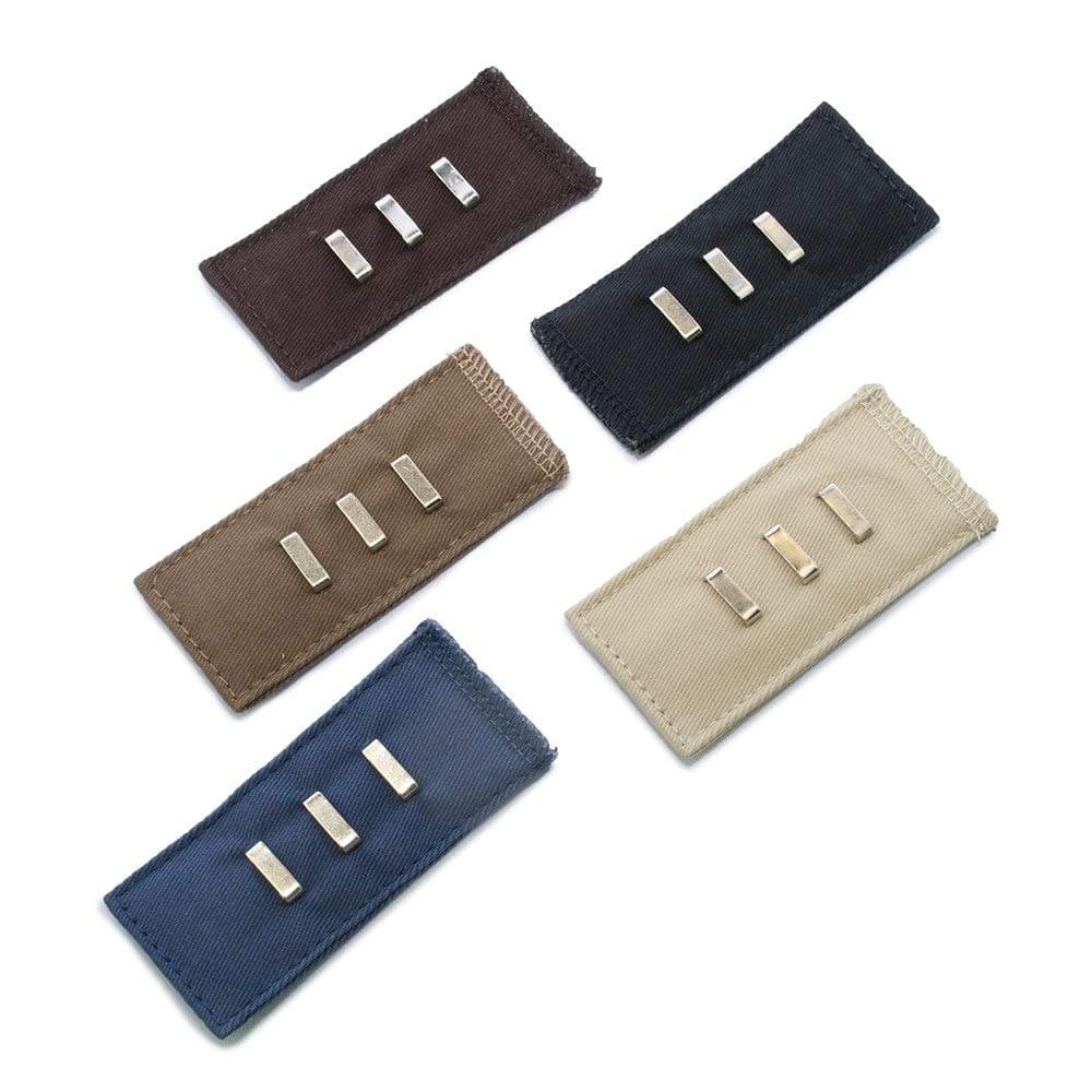 Quick Fitting Hook Waist Extenders Set of 5 for Men and Women