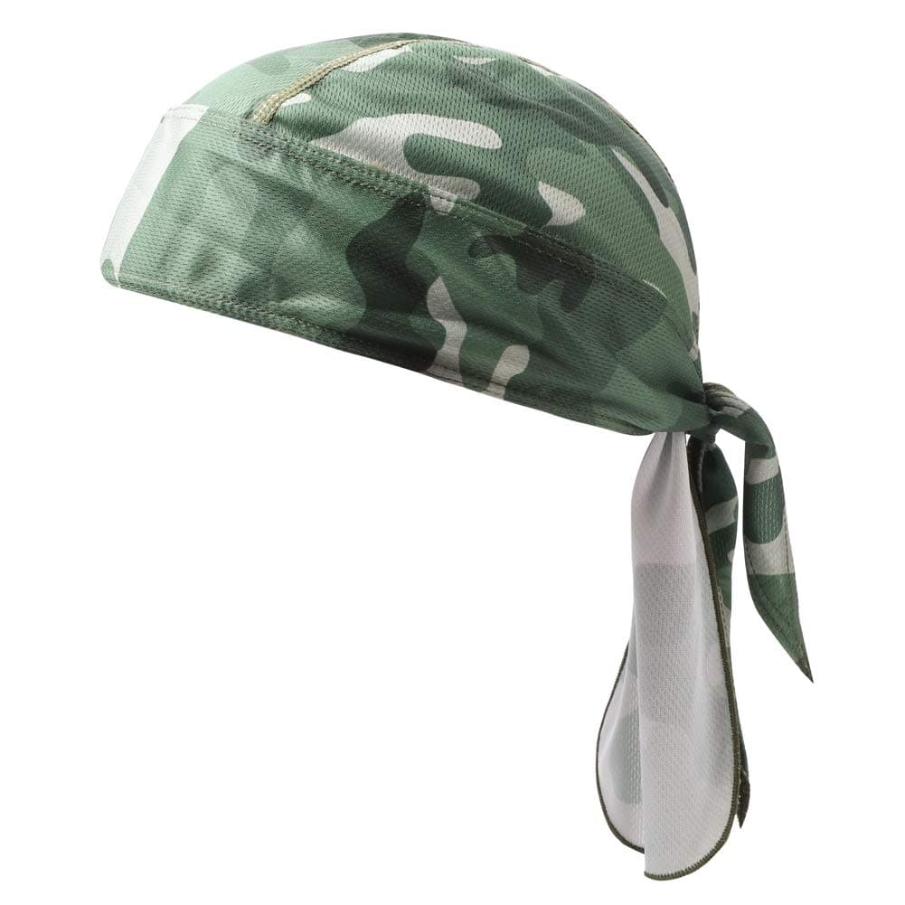 QCHOMEEBreathable Quickly Dry Skull Cap Sweat Absorbing Bandana Headscarf Pirate Headwear Anti-UV Head Protection Headband Sports Hiking Skating Cycling Climbing Running Beanie Riding Motorcycle Head Wrap