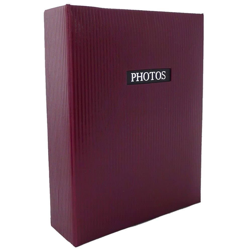 DORR Elegance Red 6x4 Slip Album-100 Photos Overall Size 6.5x5, Vinyl, 17 x 13 x 5 cm