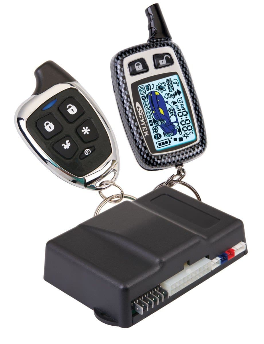 Scytek GXY 2000RS-2W 2-Way Remote Starter with Chrome LCD Remote and Data Bus Port