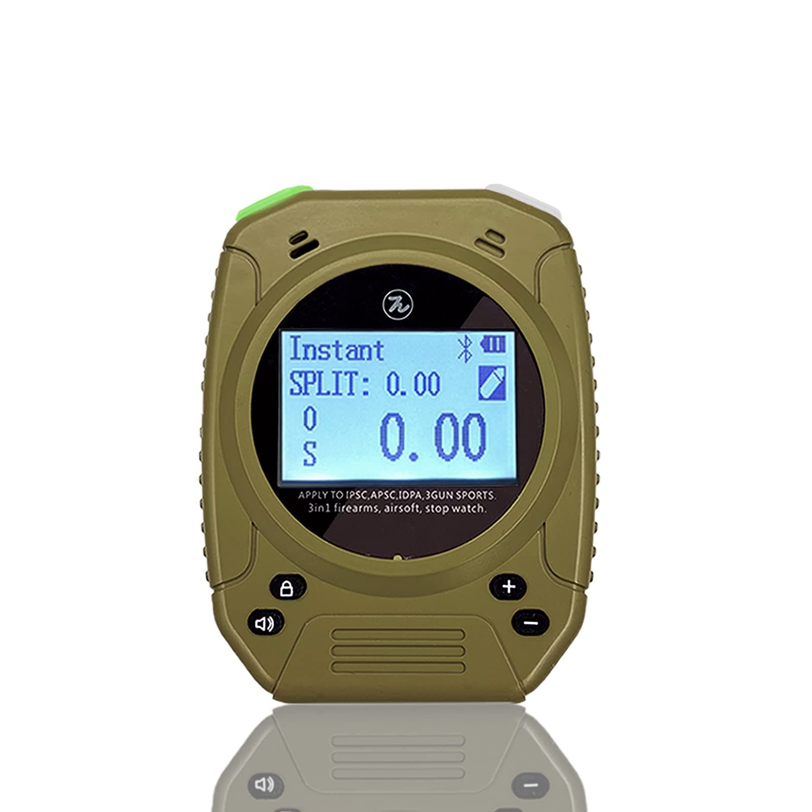 Shot Timer with Belt Clip - 2025 Upgraded Shot Timer for Shooting Competition Multifunction Dry Fire for Pistol & Rifle - Ideal for USPSA, IPSC, APSC, IDPA, 3 Gun, Steel Challenge Shooting Competition