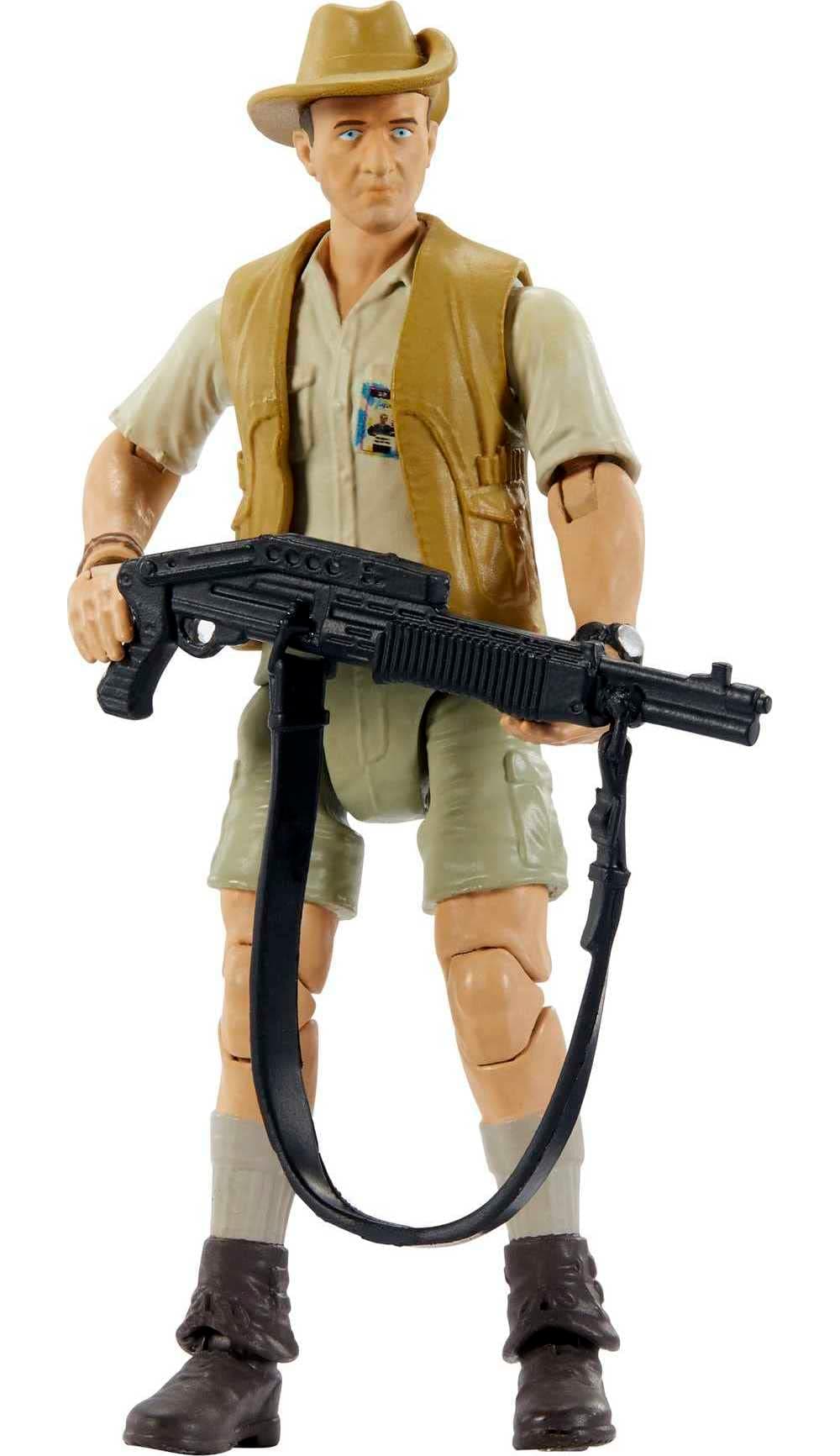 Mattel HLT48 Jurassic World Jurassic Park Hammond Collection Human Action Figure, Articulated, 3.75" Tall