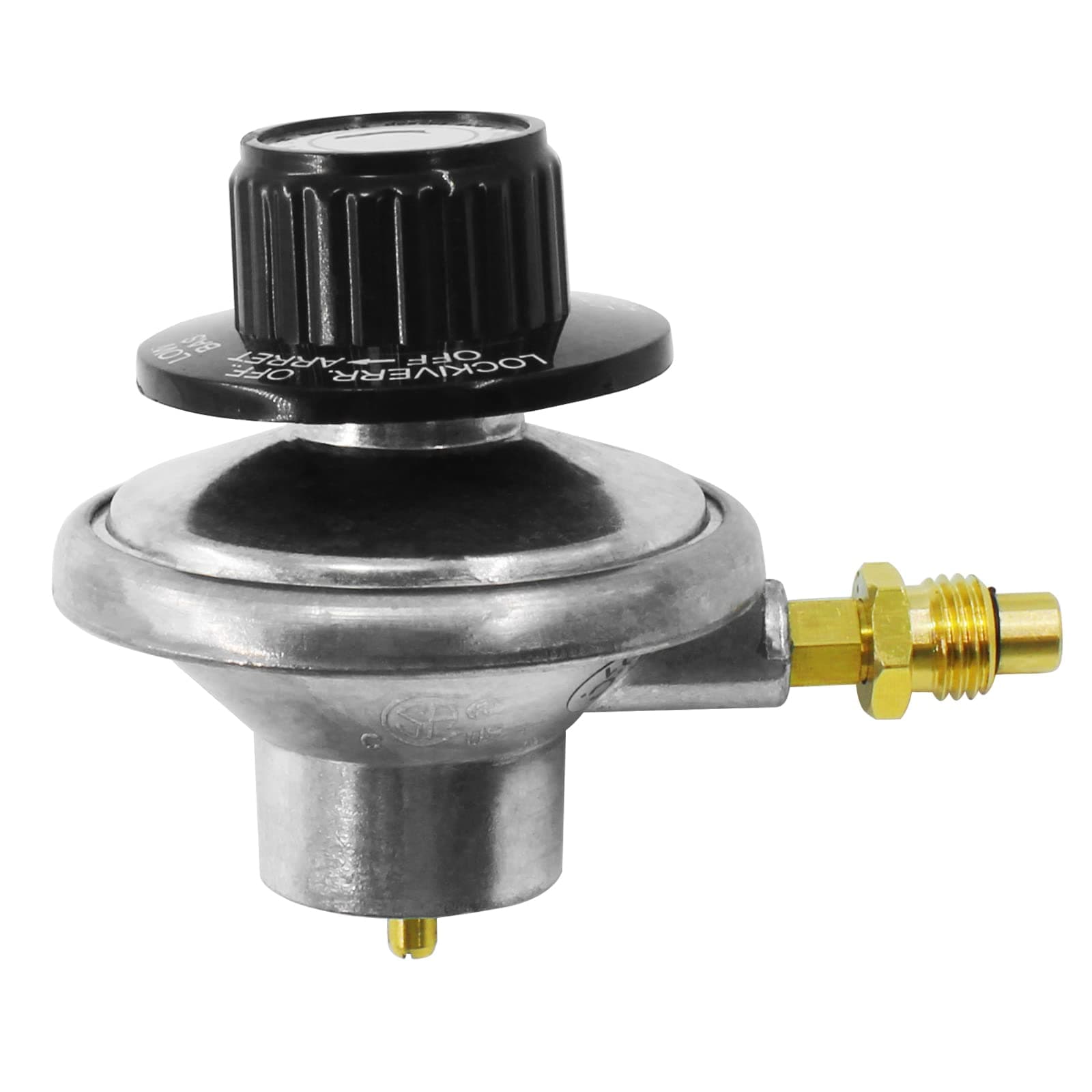 0.5kg Propane Tank Low Pressure Gas Regulator Propane Adjustable Regulator Outlet M121 with 0.7mm Nozzle