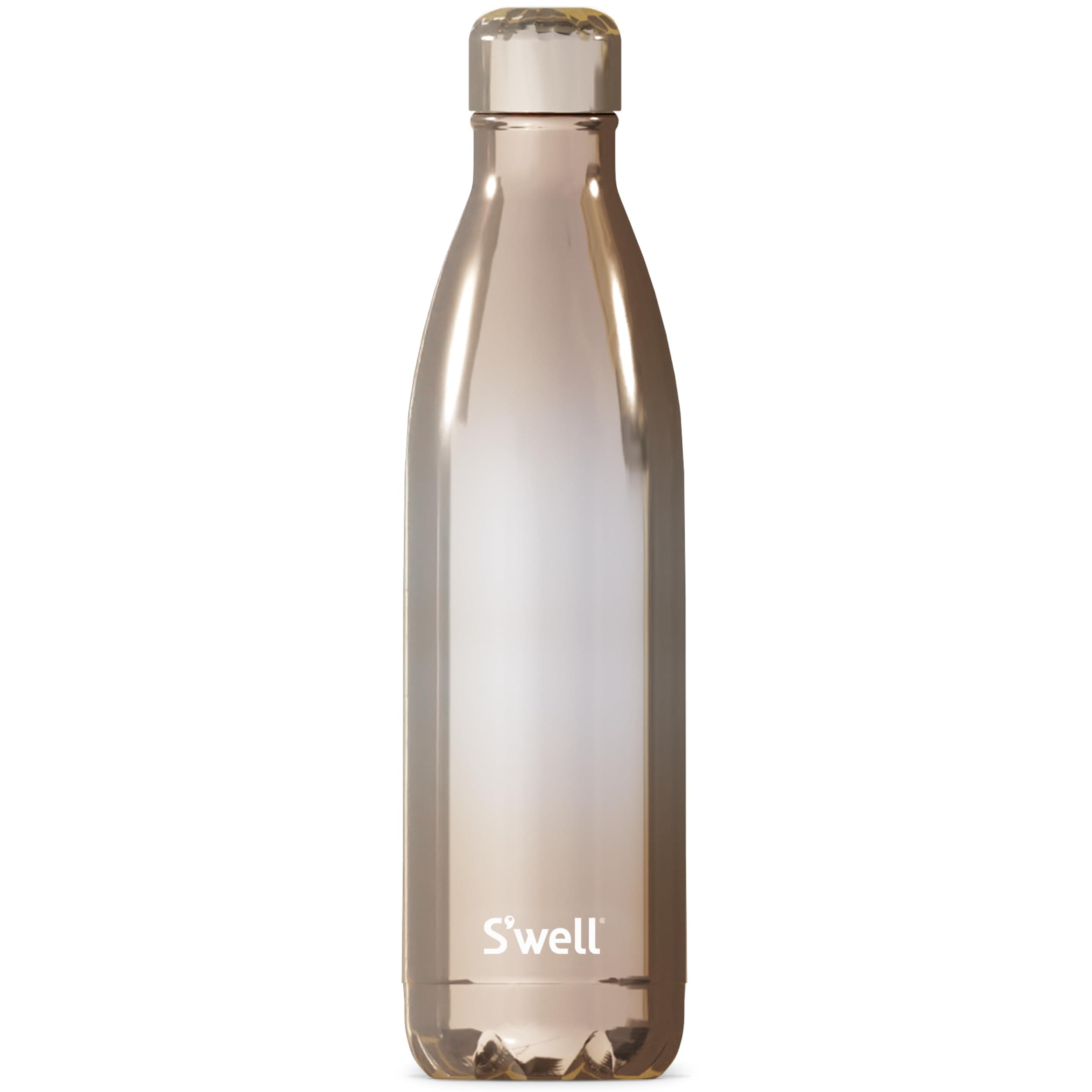 S'well Stainless Steel Water Bottle, 25oz, Rose Gold Ombre, Triple Layered Vacuum Insulated Containers Keeps Drinks Cold for 48 Hours and Hot for 24, BPA Free, Perfect for On the Go