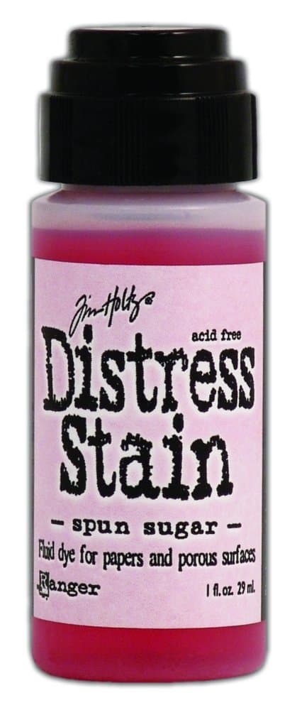 Ranger TDW-29885 Tim Holtz Distress Stain Fluid Water-Based Dye, Spun Sugar, 1-Ounce
