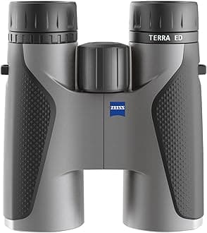 ZEISS Terra ED Pocket Binoculars Compact, Waterproof, and Fast Focusing with Coated Glass for Optimal Clarity in All Weather Conditions for Bird Watching, Hunting, Sightseeing