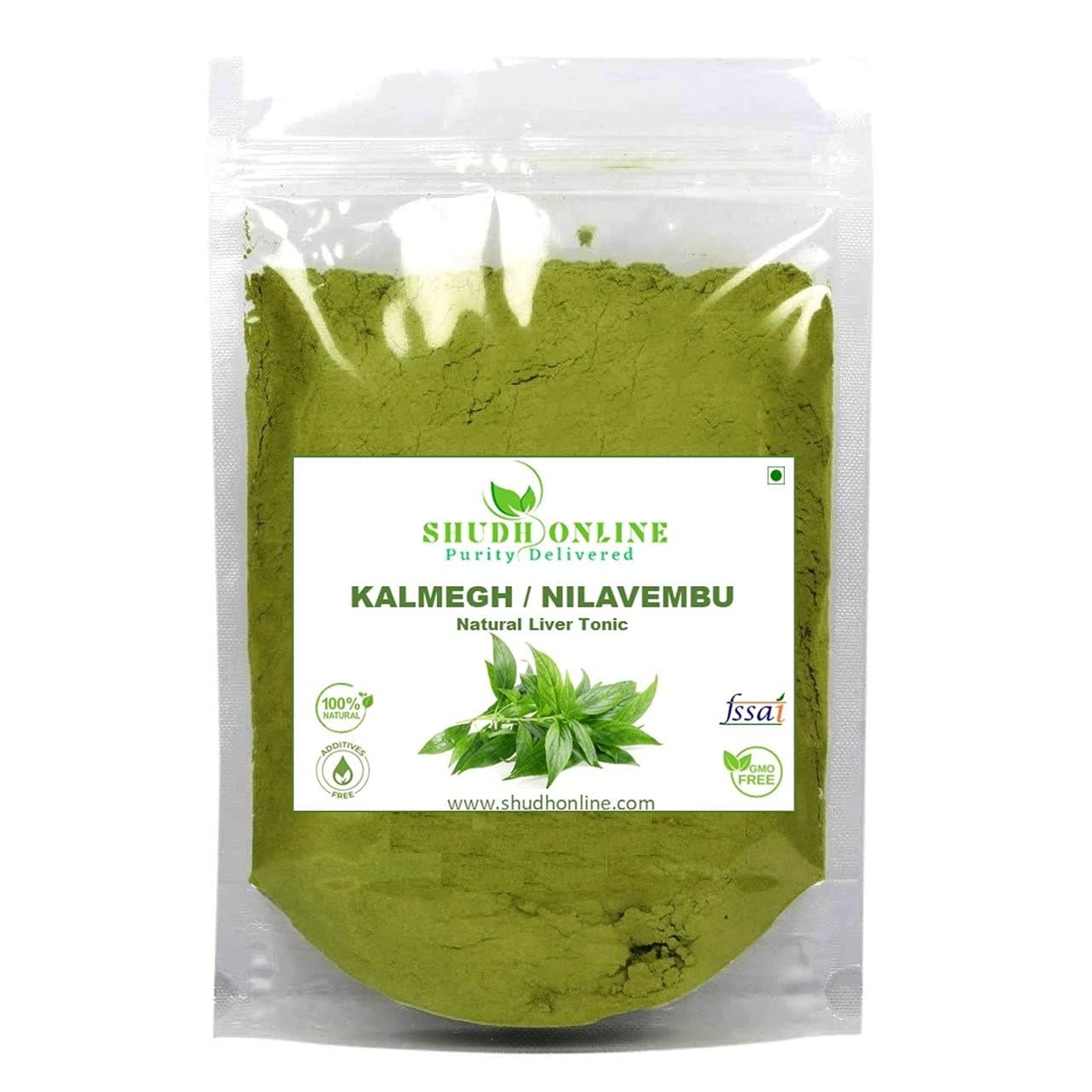 Shudh Online Kalmegh Powder, Nilavembu Kashayam powder (200 grams) Nelavemu, Chirata, Kirayata