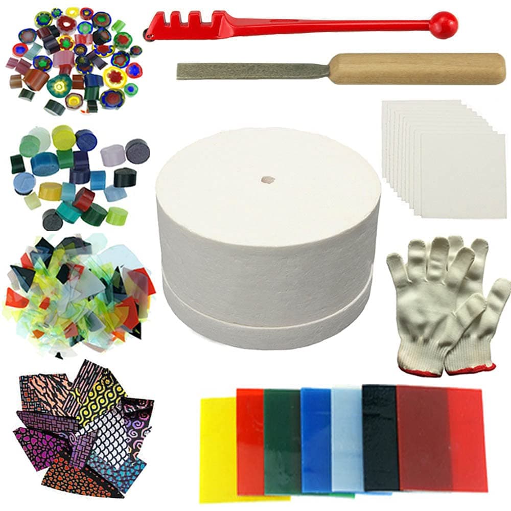 WICAND Large Microwave Kiln Kit for Glass Fusing Tools set