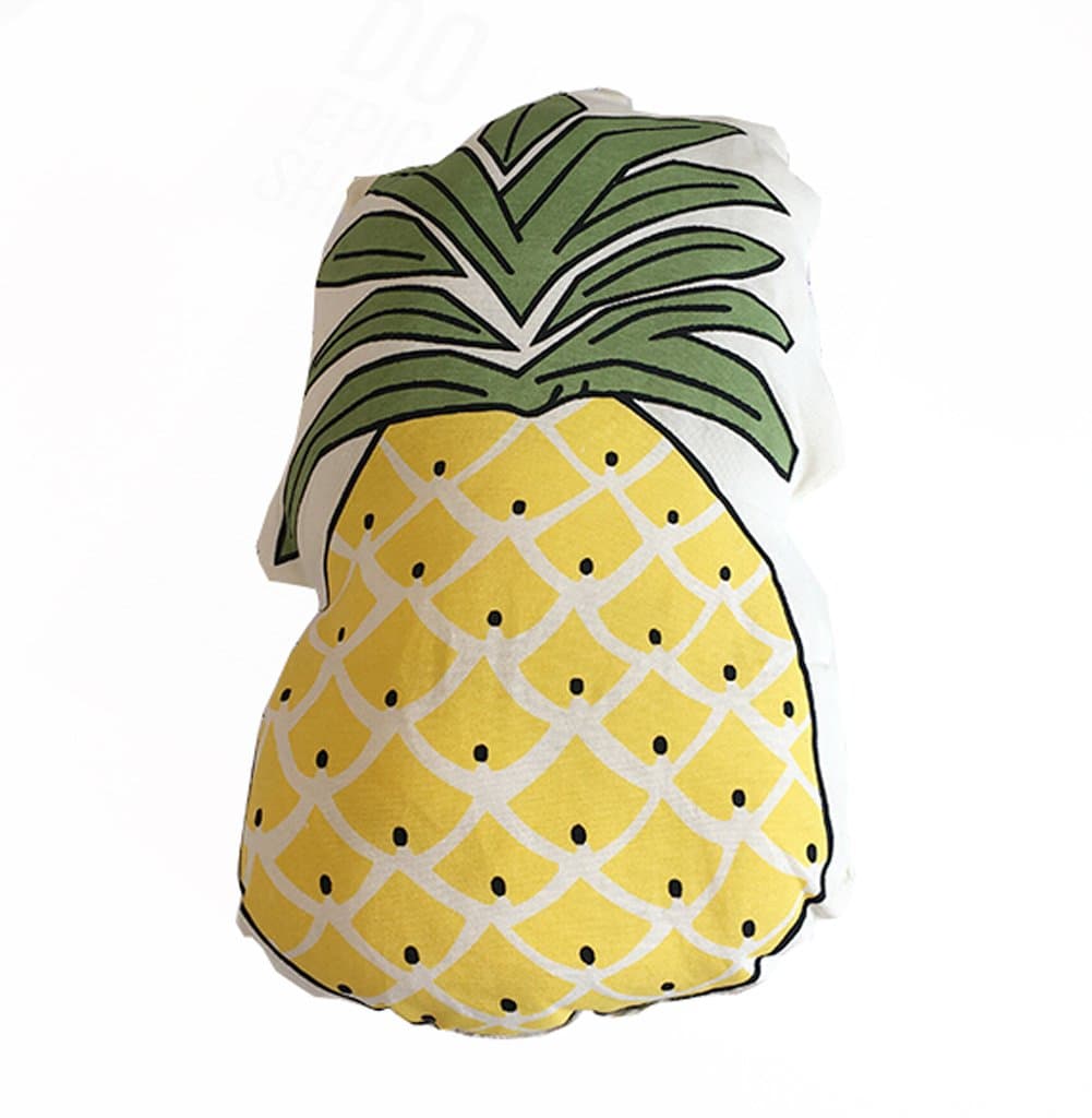 MYtodo Lovely fruit pineapple cactus sofa pillow cushions toy (pineapple)