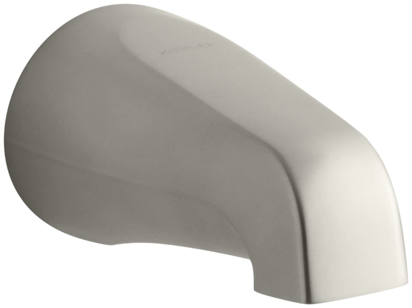 K-15135-BN 4 7/8" Wall Mount Non-Diverter Bathtub SpoutNickel
