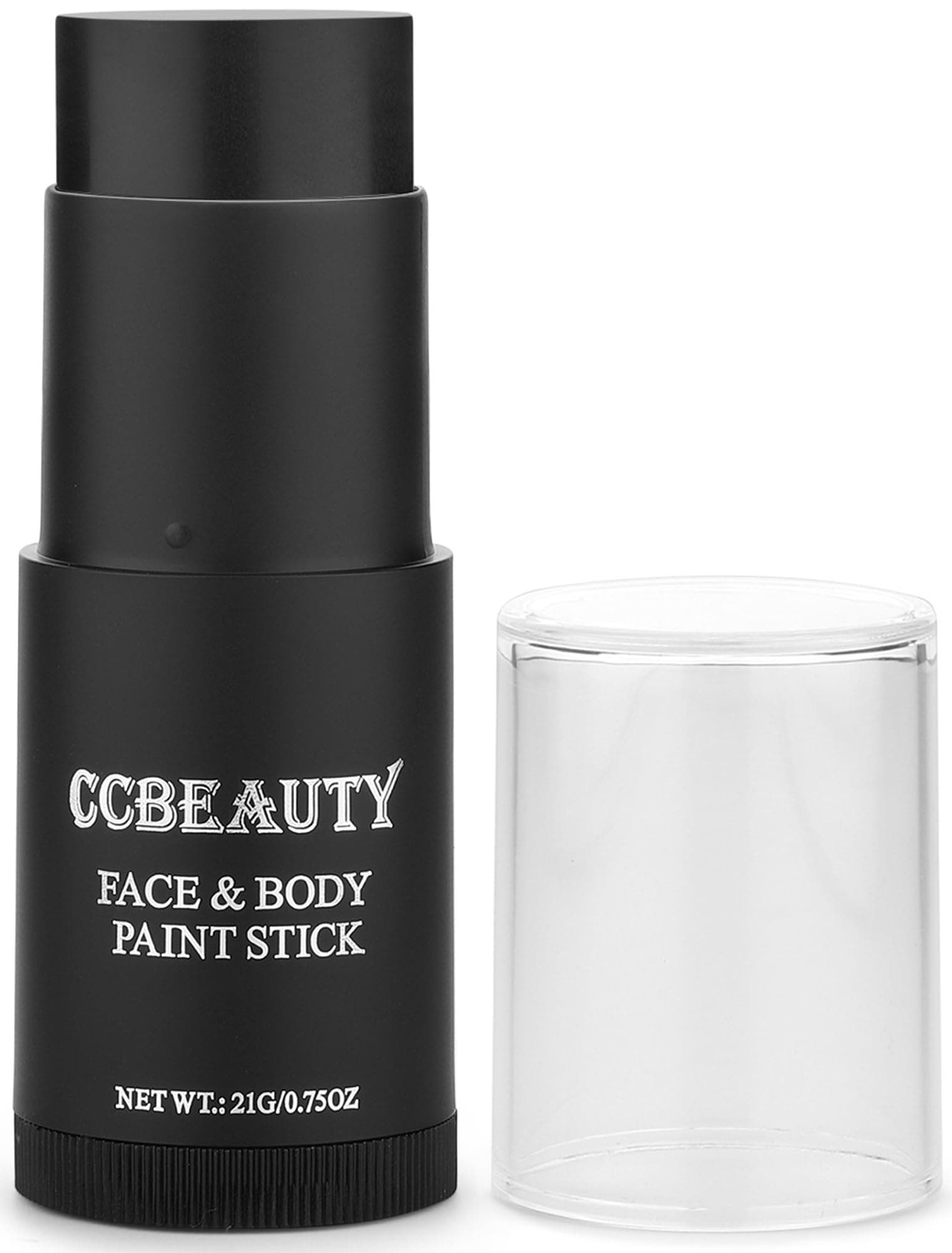 Eye Black Face Paint Stick,Face Painting Kit,Non Toxic SFX Makeup For Skeleton Game Day Sports Halloween Costume Cosplay,Oil Based Professional FX Body Paint,Full Coverage Painting Foundation