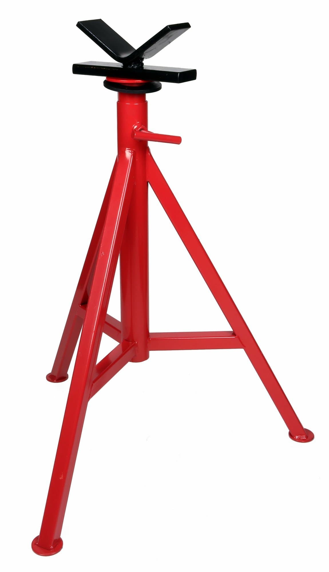 Toledo Pipe 56662 1/8"-12" Portable V High Head Pipe Stand Adjustable 27"-48" fits RIDGID Model VJ-99