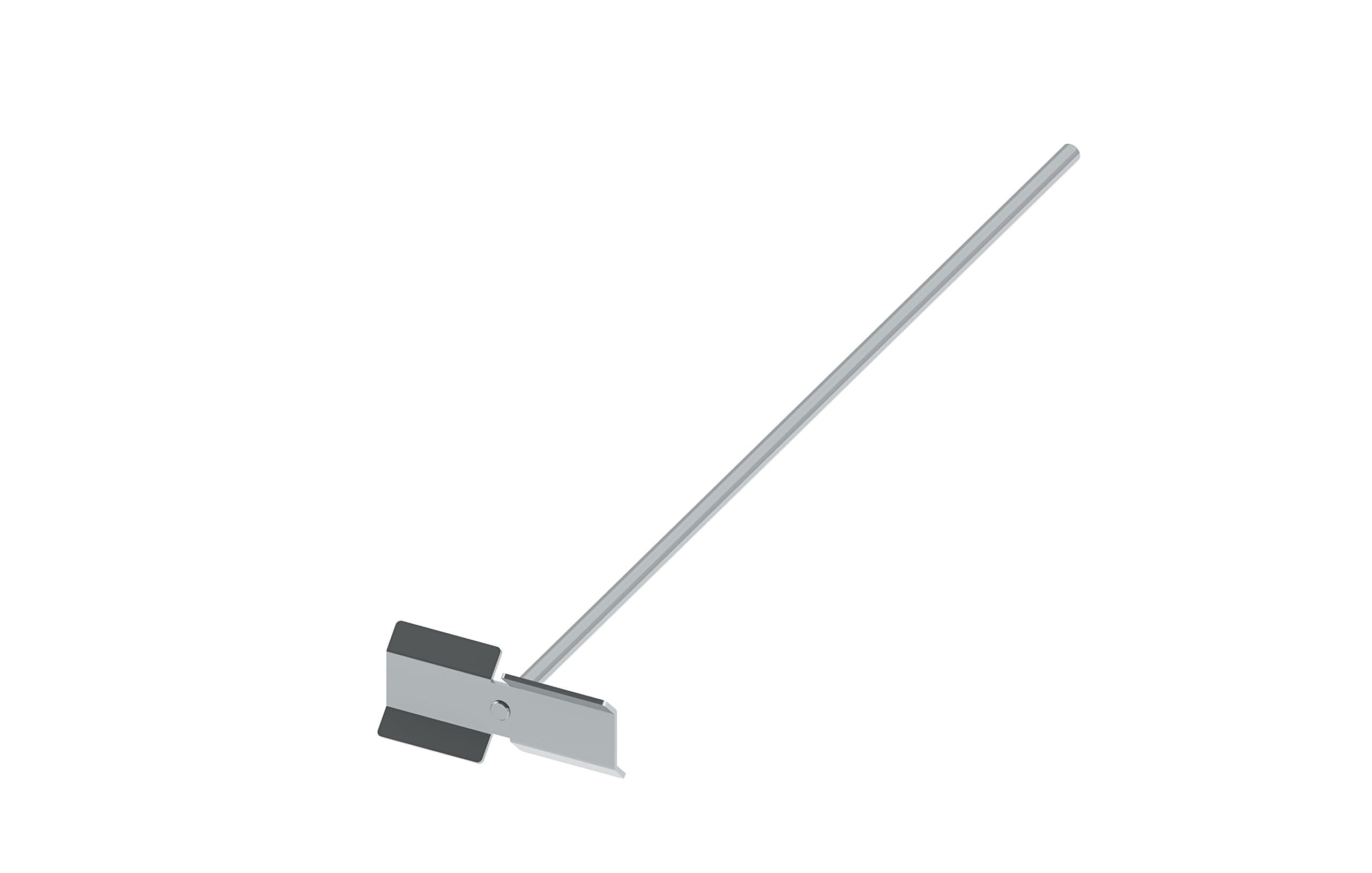 AlbionEngineering Company 381-G03 Stand-Up Wide Blade Bulk Caulk Catalyst Mixer for 5 Gallon Pails, 6" Wide Blade x 28" Shaft Length