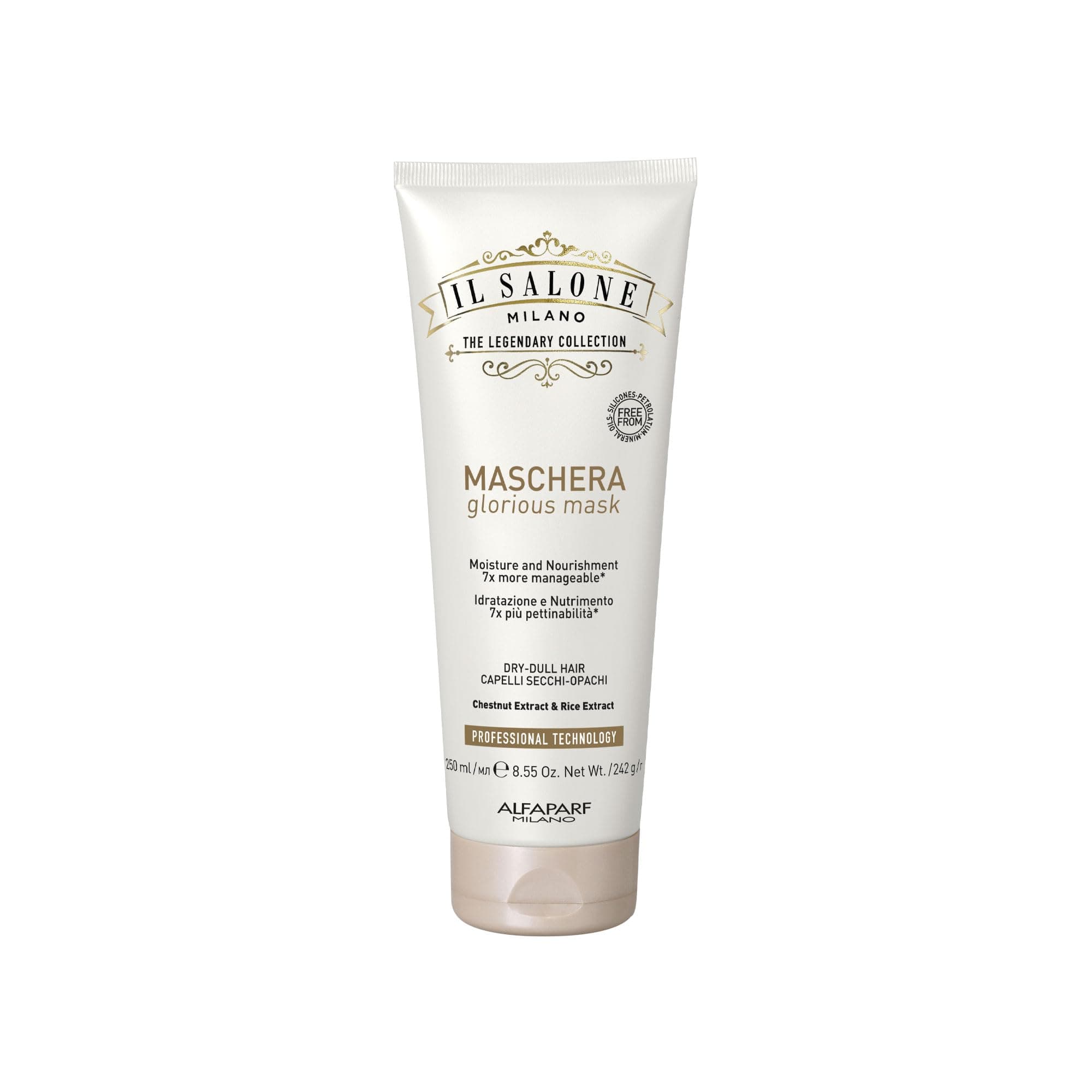 Il Salone Milano Glorious Mask 250ml - maschera per capelli secchi e spenti