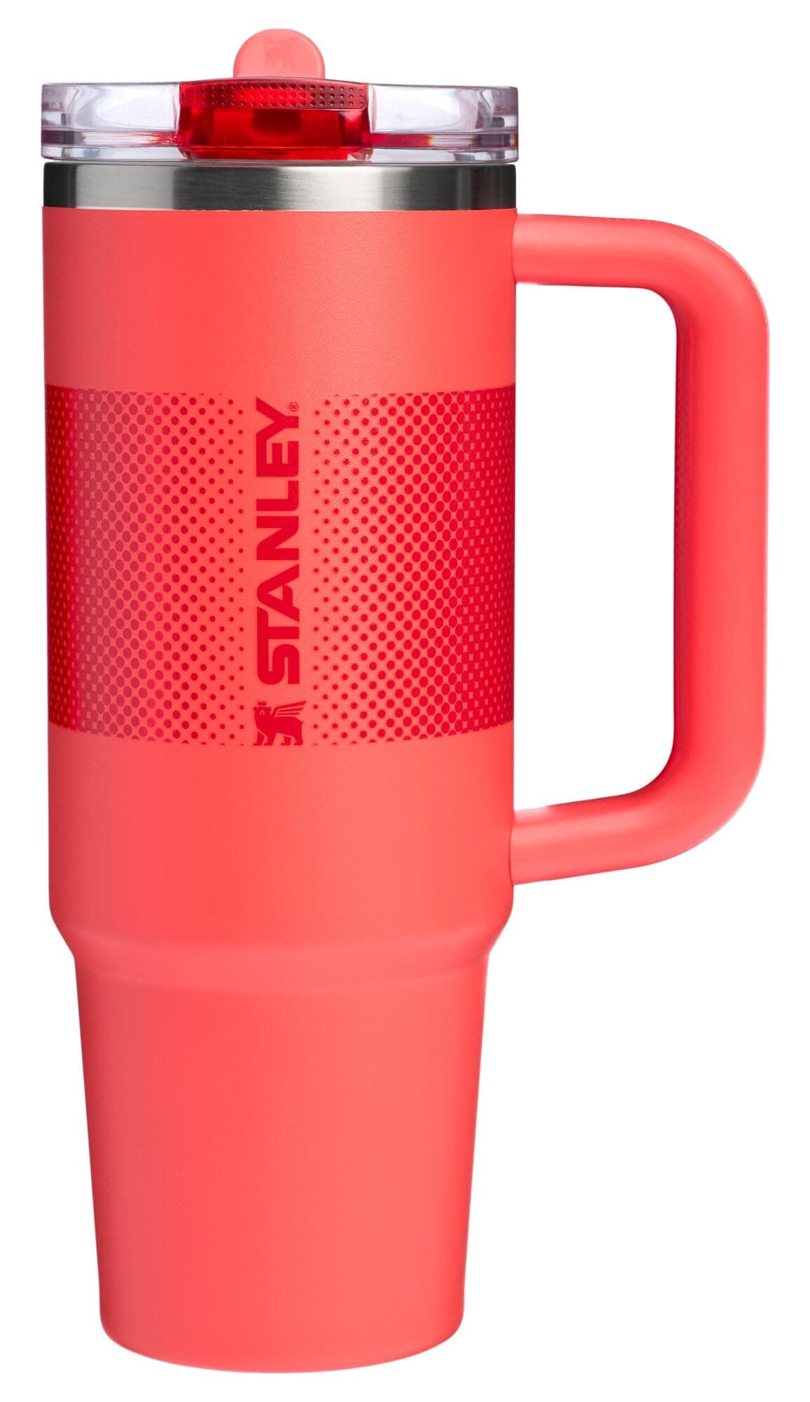 Stanley Quencher Pro Tour Flipstraw Tumbler 30 oz Hot Coral Fade (Box)