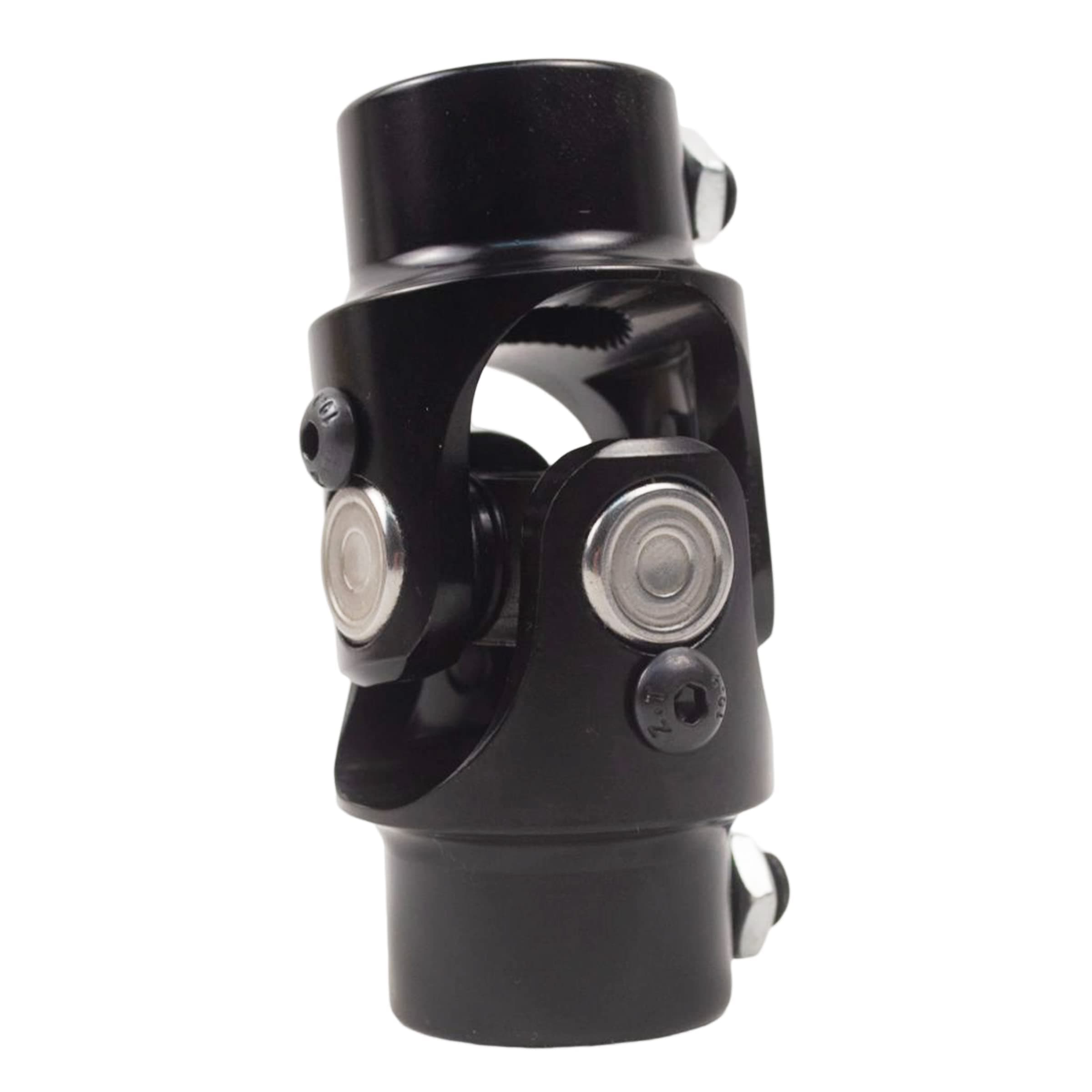 3/4-36 Spline X 3/4" DD Black Steering Universal Joint Single U Joint Shaft