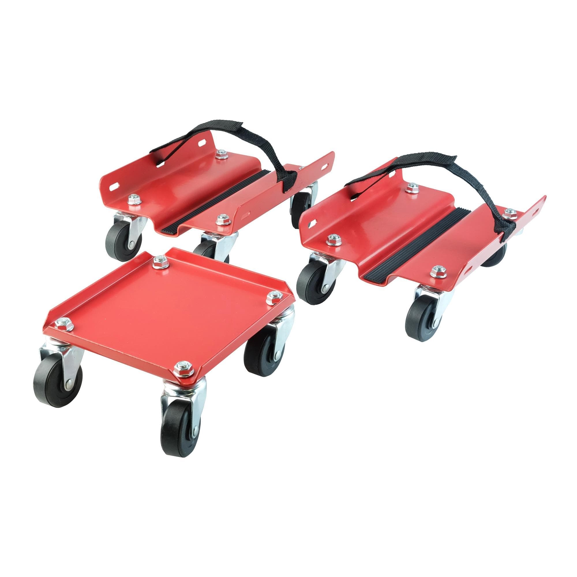 KF2011 Snowmobile Dolly Set Max Supporting 1500Lbs with Heavy Duty Straps Firmly Attaching on Skis
