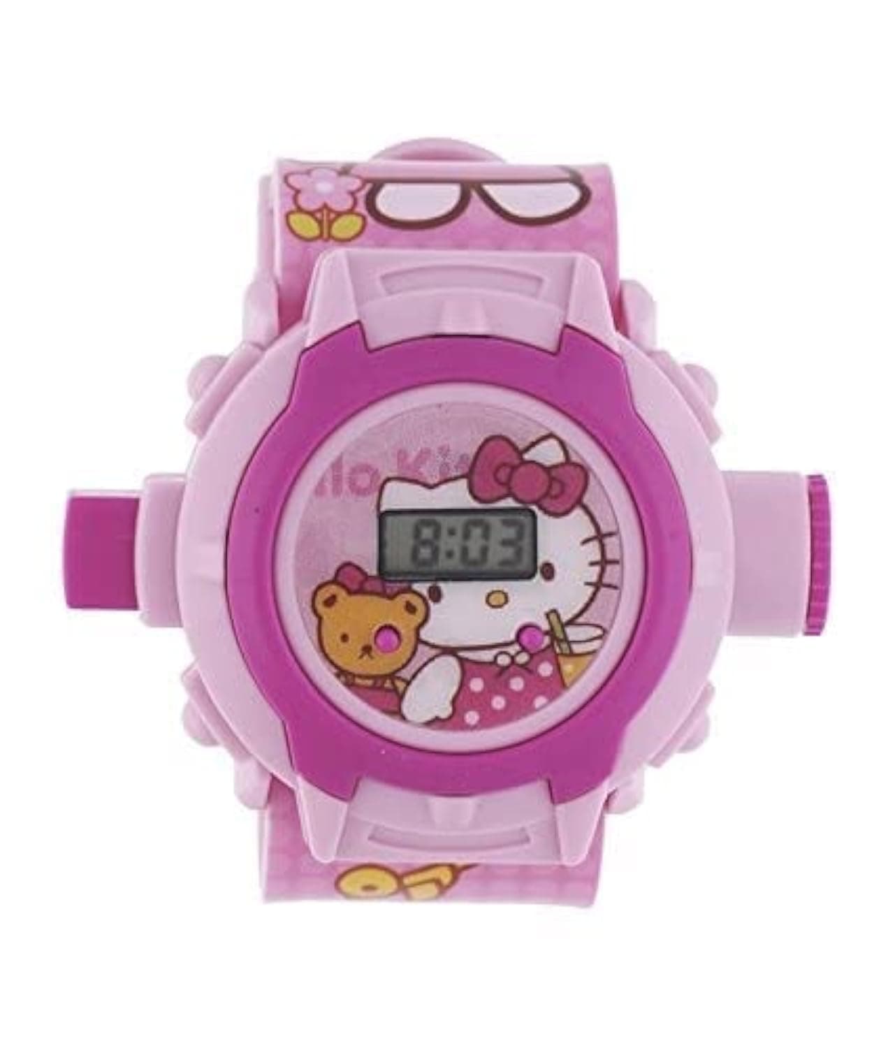 Hello Kitty Projector Watch for Kids/Best Gift for Kids/Girls and Boys,Perfect for Gifts, Birthday Gifts //Best Gift Pack-Pink