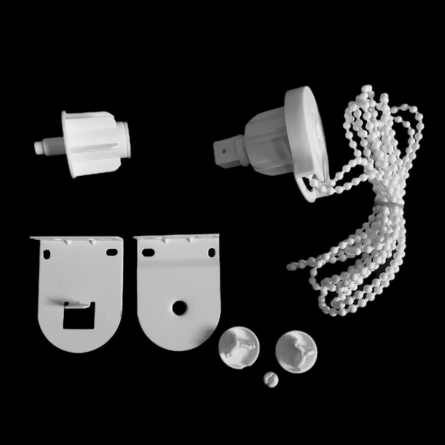Phoenix Enterprise 1 Set of Roller Blinds Accessories : Control Unit, 2 Brackets, 2.4 Meters Beaded Chain, 2 end Clips & Chain Stopper (1)