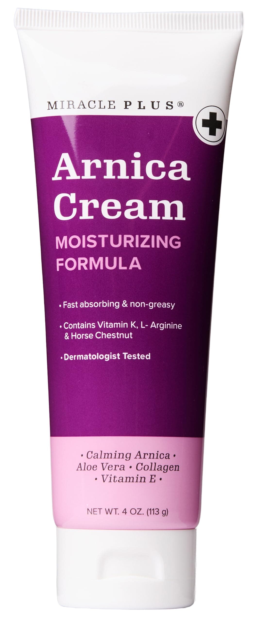 Arnica Cream Bruise Relief Lotion For Bruising And Swelling On Skin | Arnica Montana Extra Strength Vitamin K Cream | Moisturizing Formula Skin Care Gel With Horse Chestnut, 4 Fl Oz