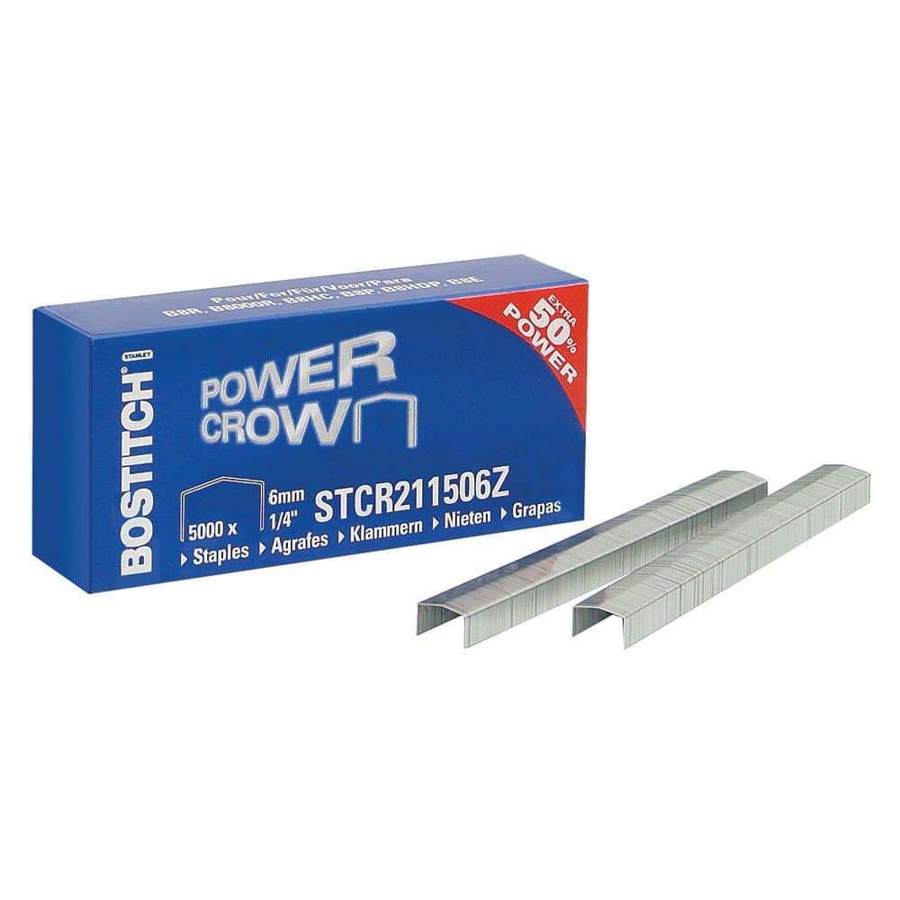 STCR211506Z Staples for B8 Flat Clinch / New Gen / Mini / Classic - Quantity per Pack 5000 - Thickness 11 x 6 mm