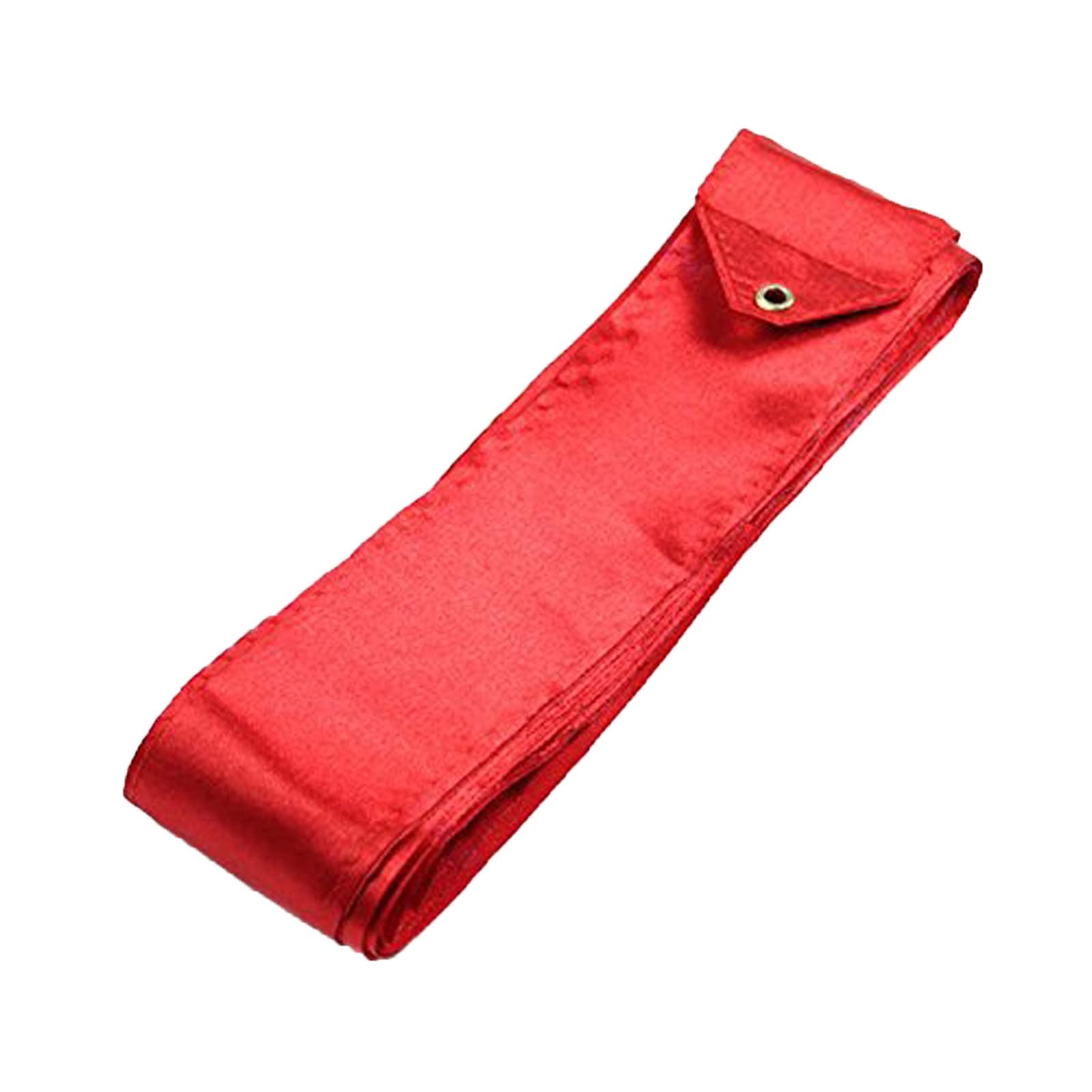 Brussels08 6m Gym Dance Ribbon Stick Dancing Streamer with Wand, Art Rhythmic Gymnastics Ballet Streamer Twirling Rod Red