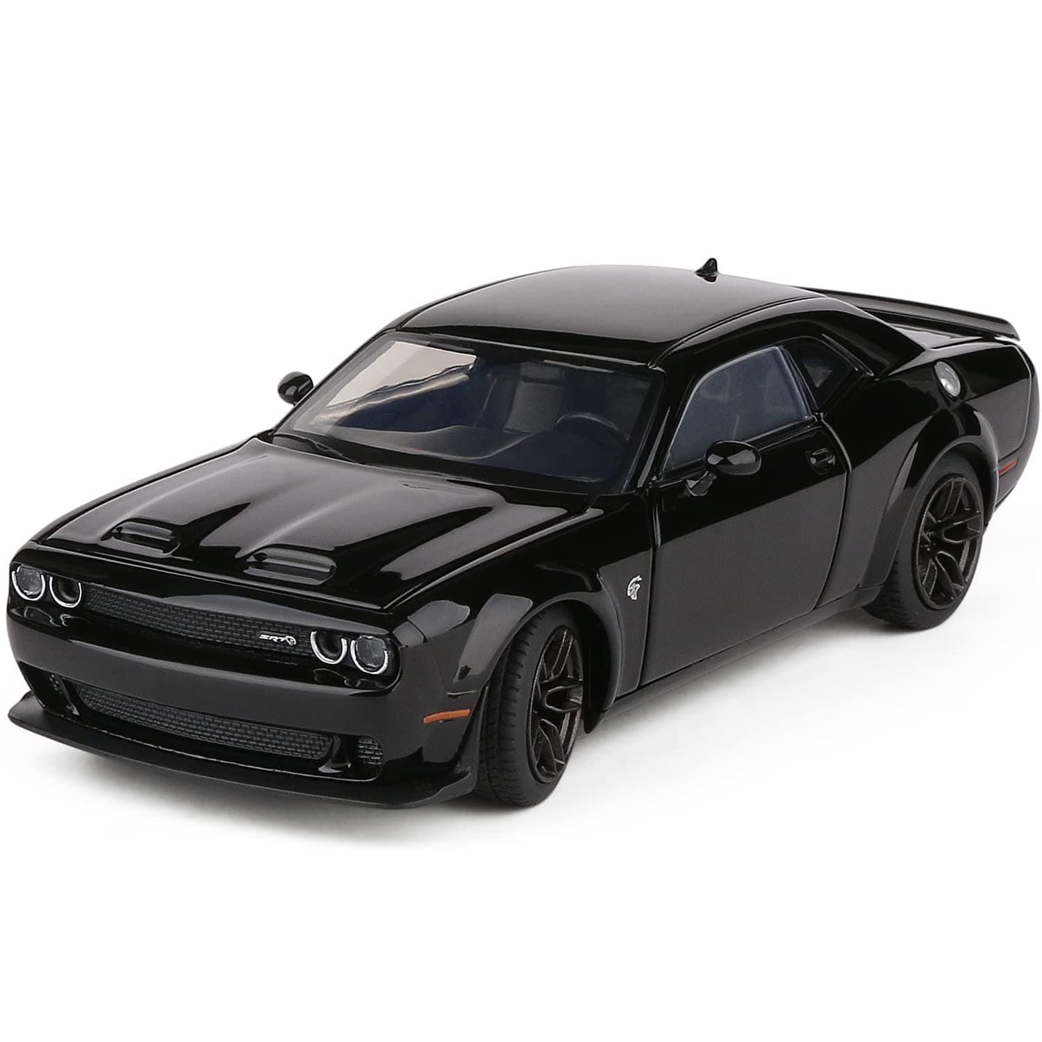 1:32 Diecast Model Cars Alloy Toy car for Doodge Challenger Alloy Toy Vehicle, Toys for Kids,Adults,Metal Crafts for Boyfriend,Young Peoples Gift（Black）
