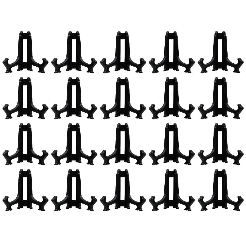 Tincogo1.85 inch Mini Display Stand Easel for Coin Air-Tite Holder Capsules Challenge Medals Casino Chips (Qty20)