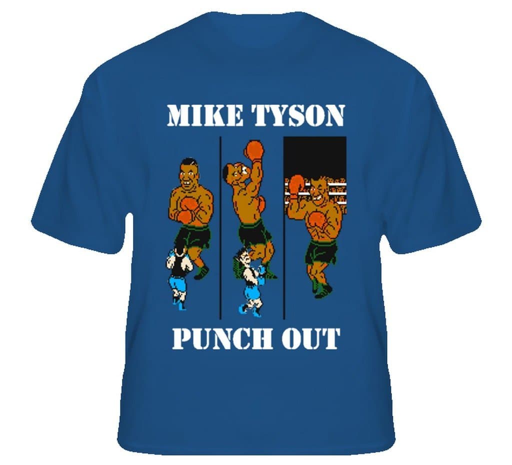 BrooklynSteez Men's Mike Tyson Punch Out Retro Video Game Boxing T Shirt