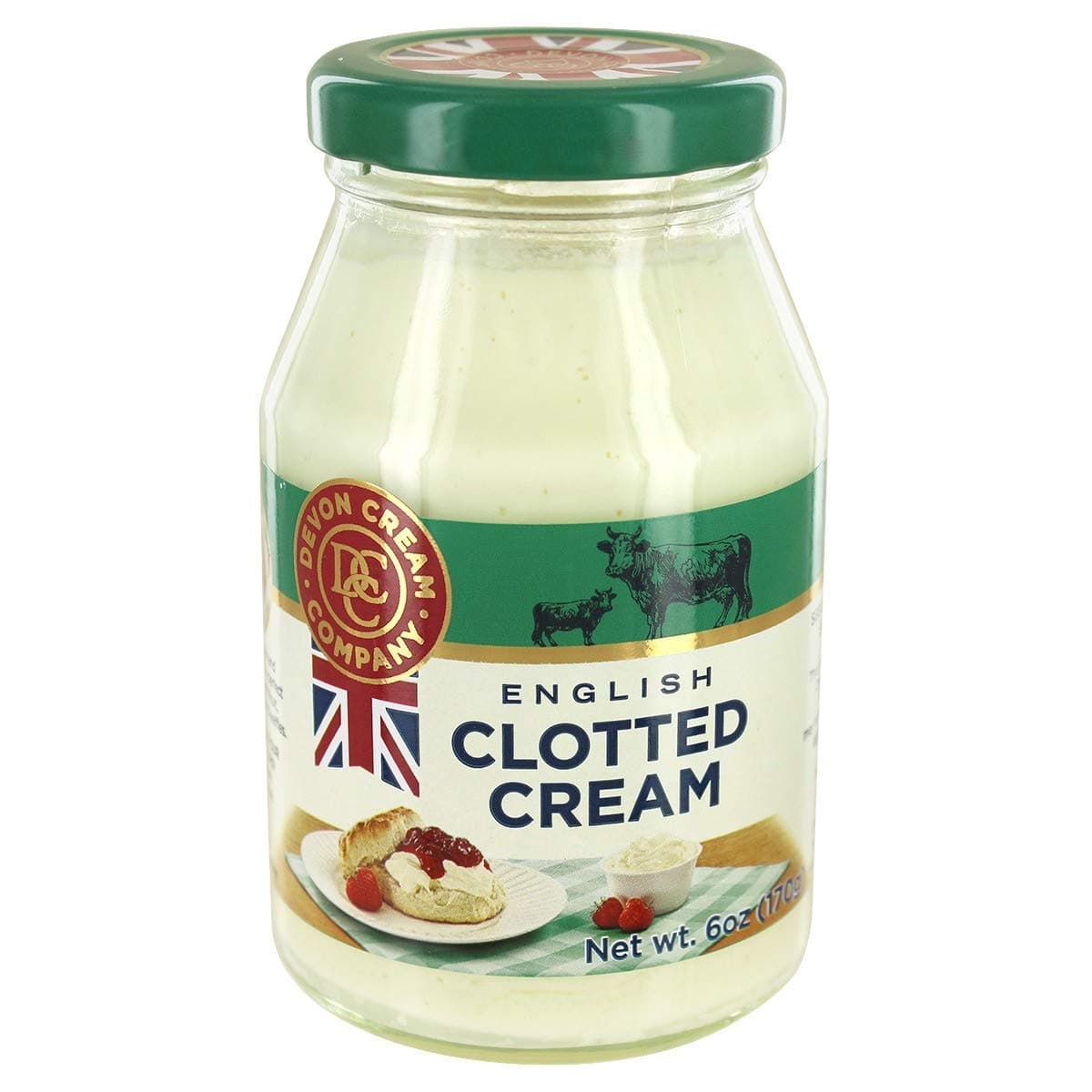 The Devon Cream Company Clotted Cream 6oz (4 pack)