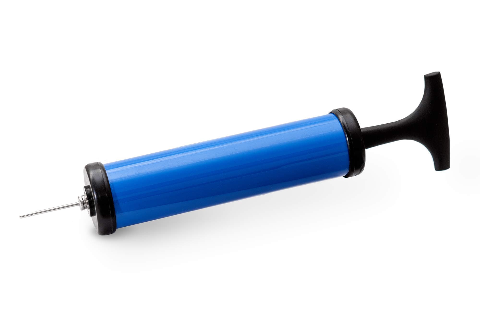 Ball Pump for Exercise Ball - Needle Kit Inflates Any Gym Yoga Ball Pump - Small Beach Ball Pump Kit - Ballon Pump 8 inch - Rubber Medicine Ball Pump Adaptor - Air Pump Hose Extension Schrader Tire