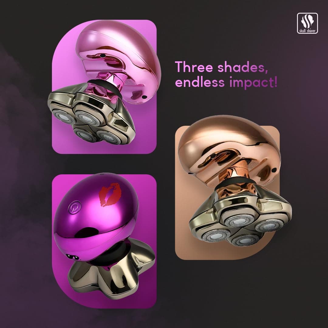 Butterfly Kiss PRO - Women's Electric Shaver for Bikini Line, Legs & Body - Wet & Dry Use - Ergonomic, Hypoallergenic Blades - 60 Minutes Cordless Use - Pink