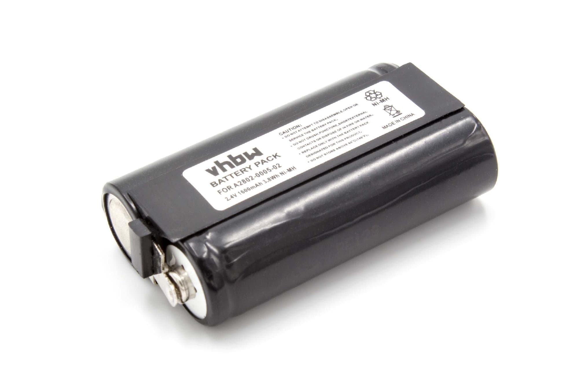 vhbw1600mAh (2.4V) for Psion Teklogix Workabout MX Series, Workabout RF Series, Workabout Series replaces A2802-0005-02, A2802005204.