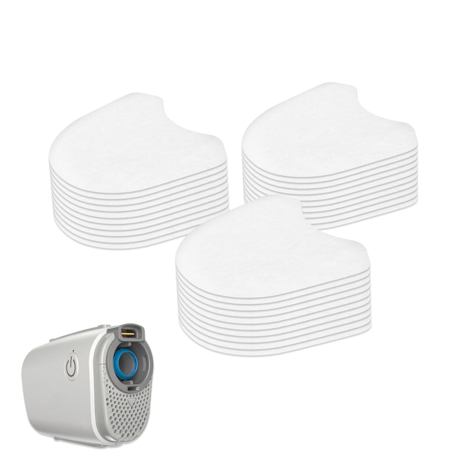 30 Packs Filters for AirMini -3mm Thickened Design Compatible with AirMini Travel Machine