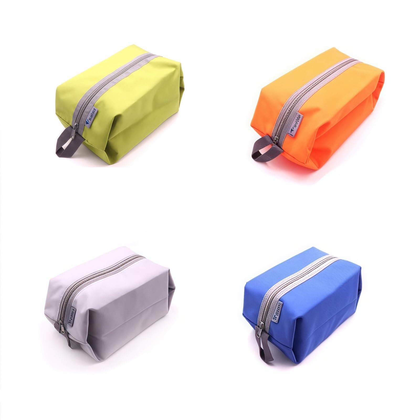 Tumecos Set of 4 Large Waterproof Portable Travel Shoe Bag Pouch with Zipper Closure 1