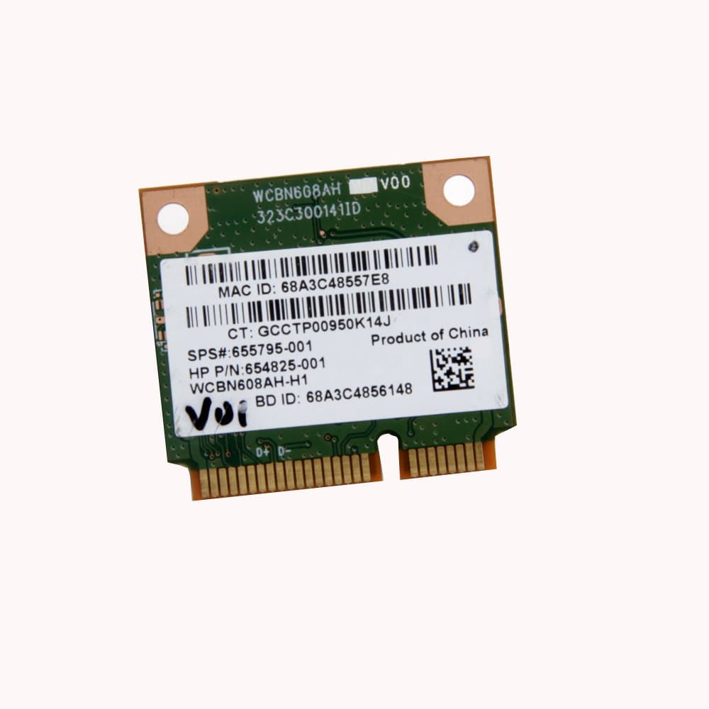for HP 655795-001 Atheros AR5b225 WIFI N WLAN wireless BT Bluetooth 4.0 Half Card 802.11 b / g / n Single-band